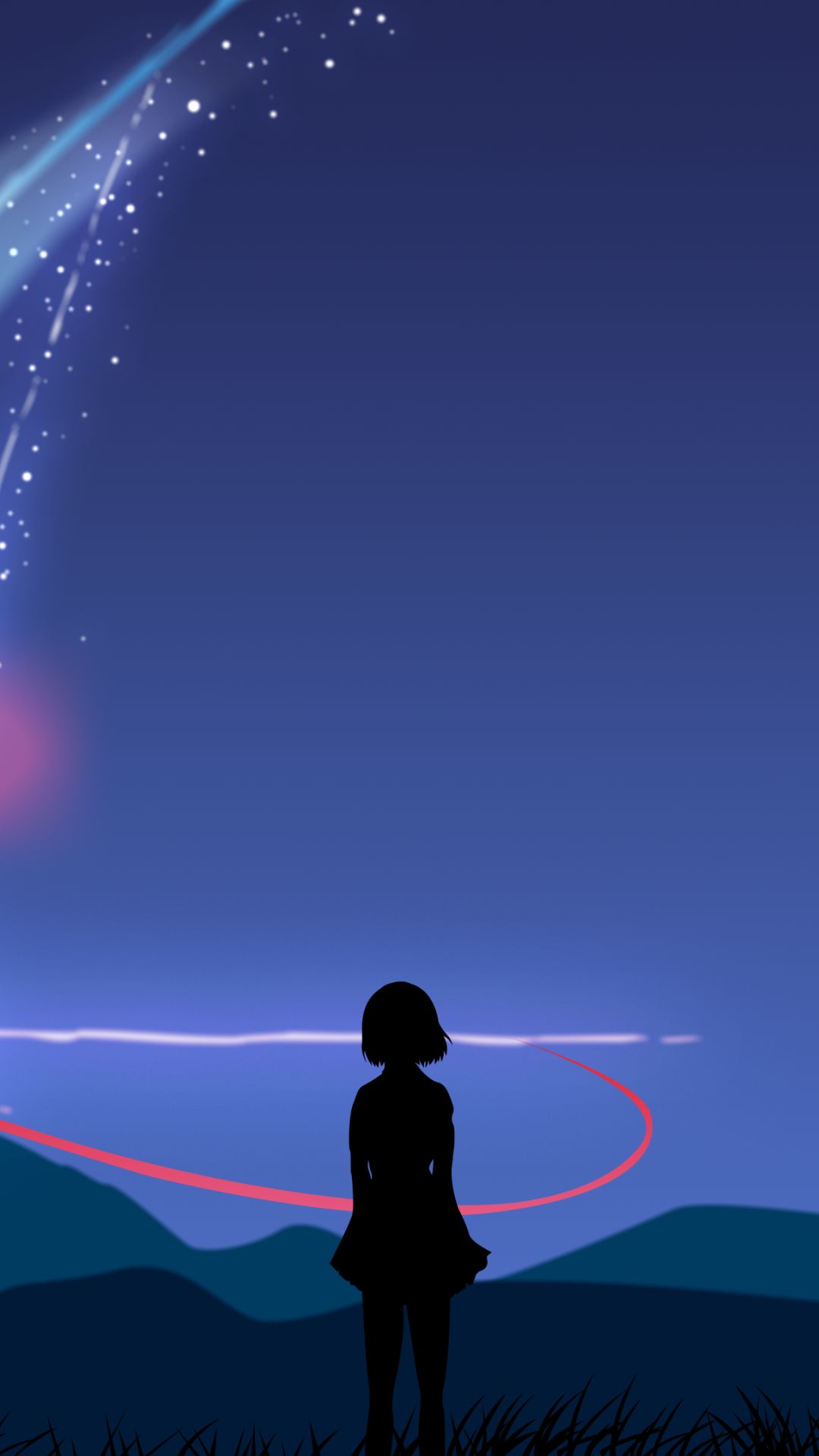 Descarga gratuita de fondo de pantalla para móvil de Animado, Kimi No Na Wa, Mitsuha Miyamizu.