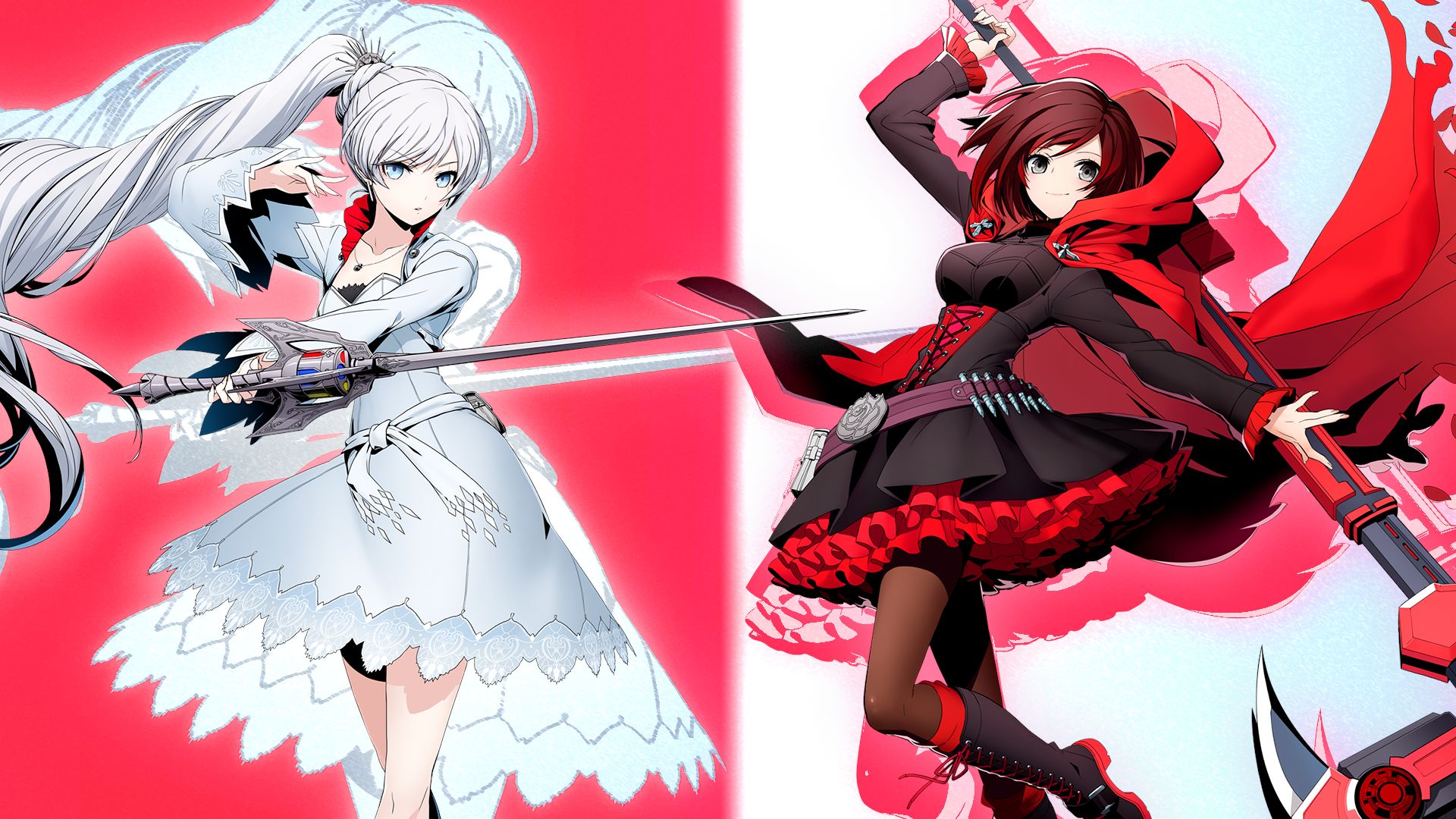 Free download wallpaper Anime, Rwby, Ruby Rose (Rwby), Weiss Schnee on your PC desktop