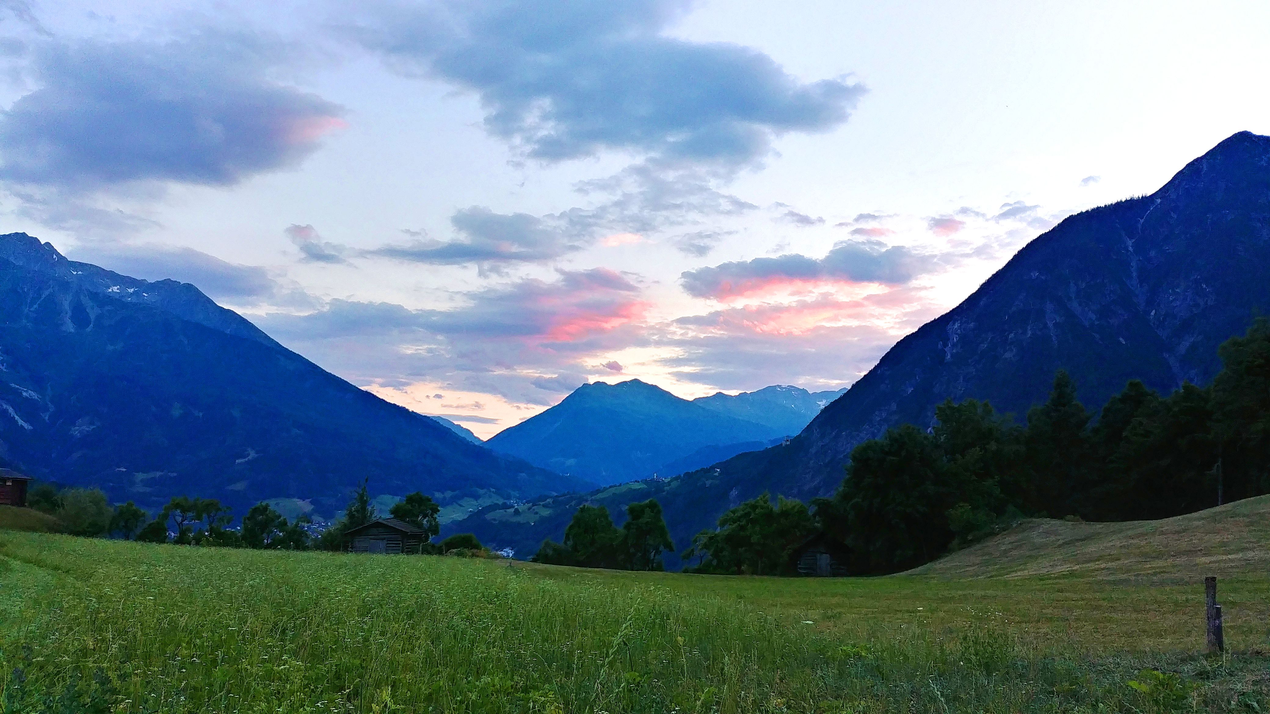 Laden Sie das Landschaft, Natur, Sommer, Berg, Alpen, Fotografie, Gras, Himmel, Sonnenuntergang, Aufstellen-Bild kostenlos auf Ihren PC-Desktop herunter