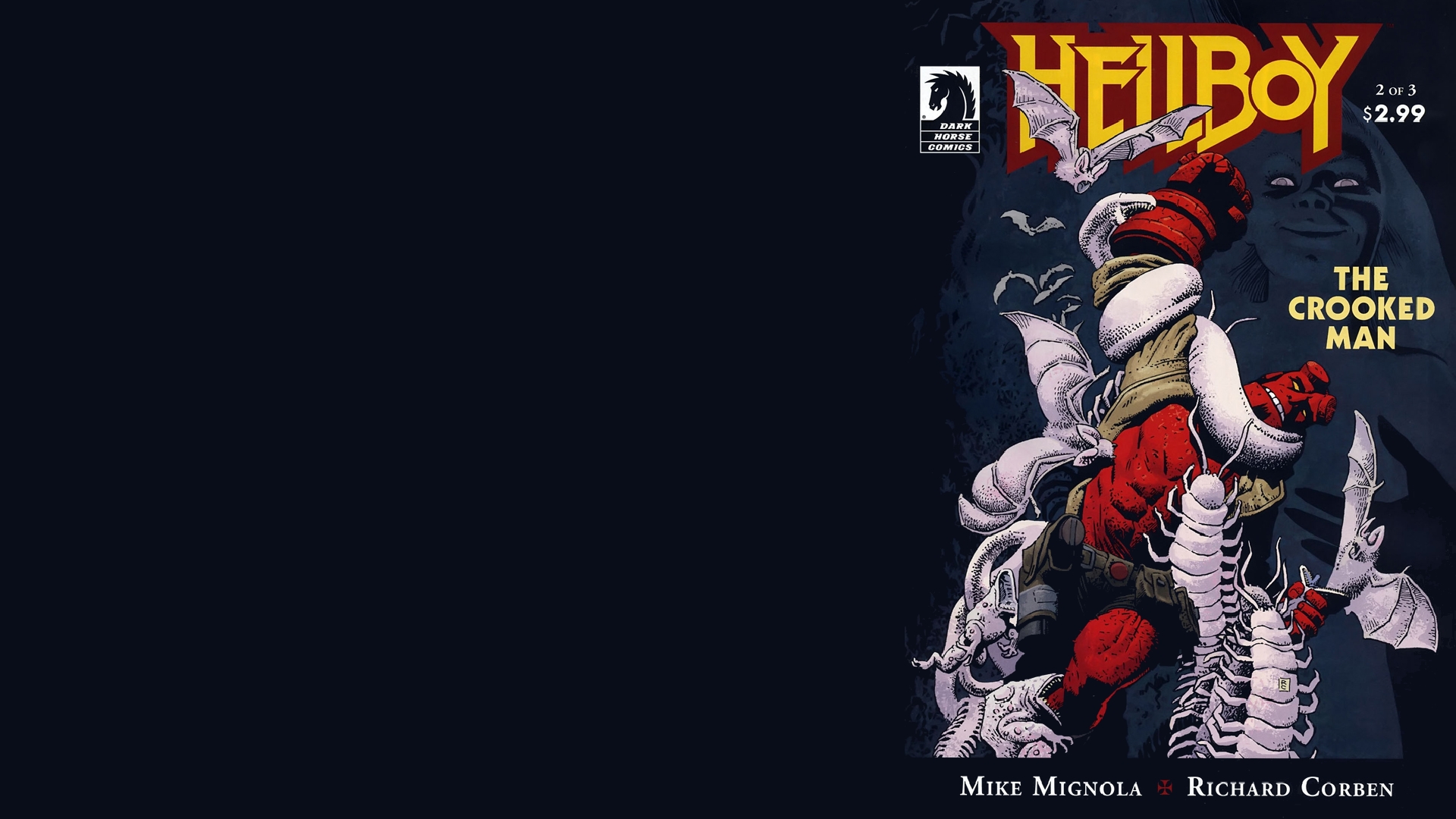 Descarga gratuita de fondo de pantalla para móvil de Hellboy, Historietas.