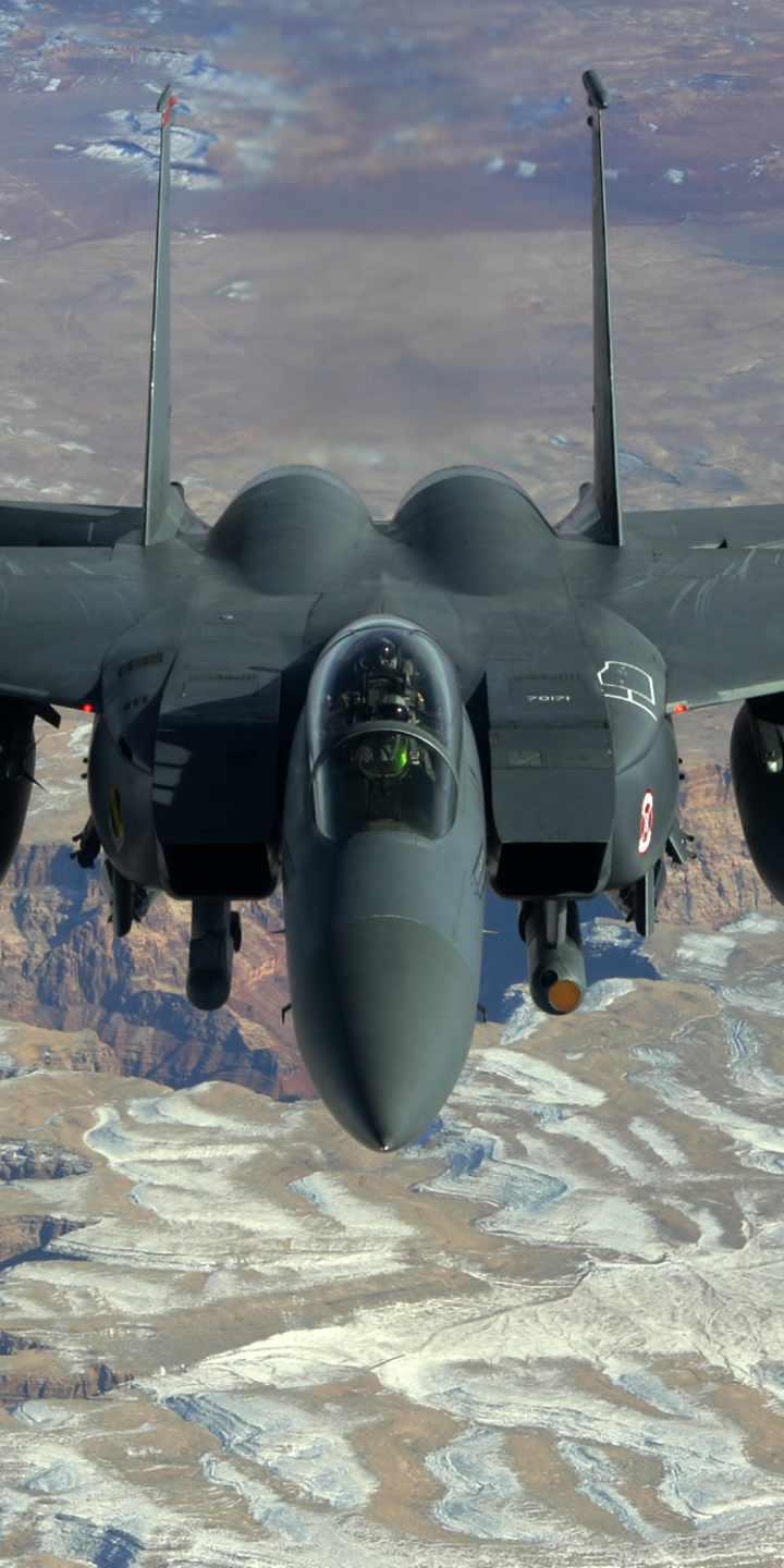 無料モバイル壁紙マクドネル・ダグラス F 15 イーグル, 軍隊, ジェット戦闘機をダウンロードします。
