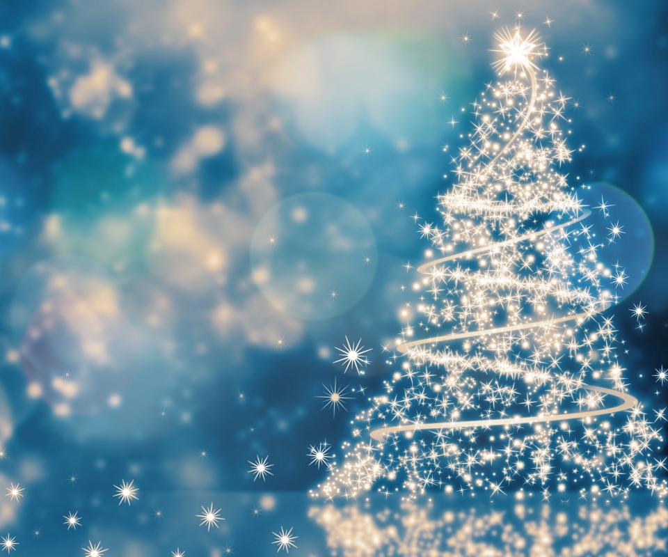 無料モバイル壁紙クリスマス, 青い, クリスマスツリー, ホリデーをダウンロードします。