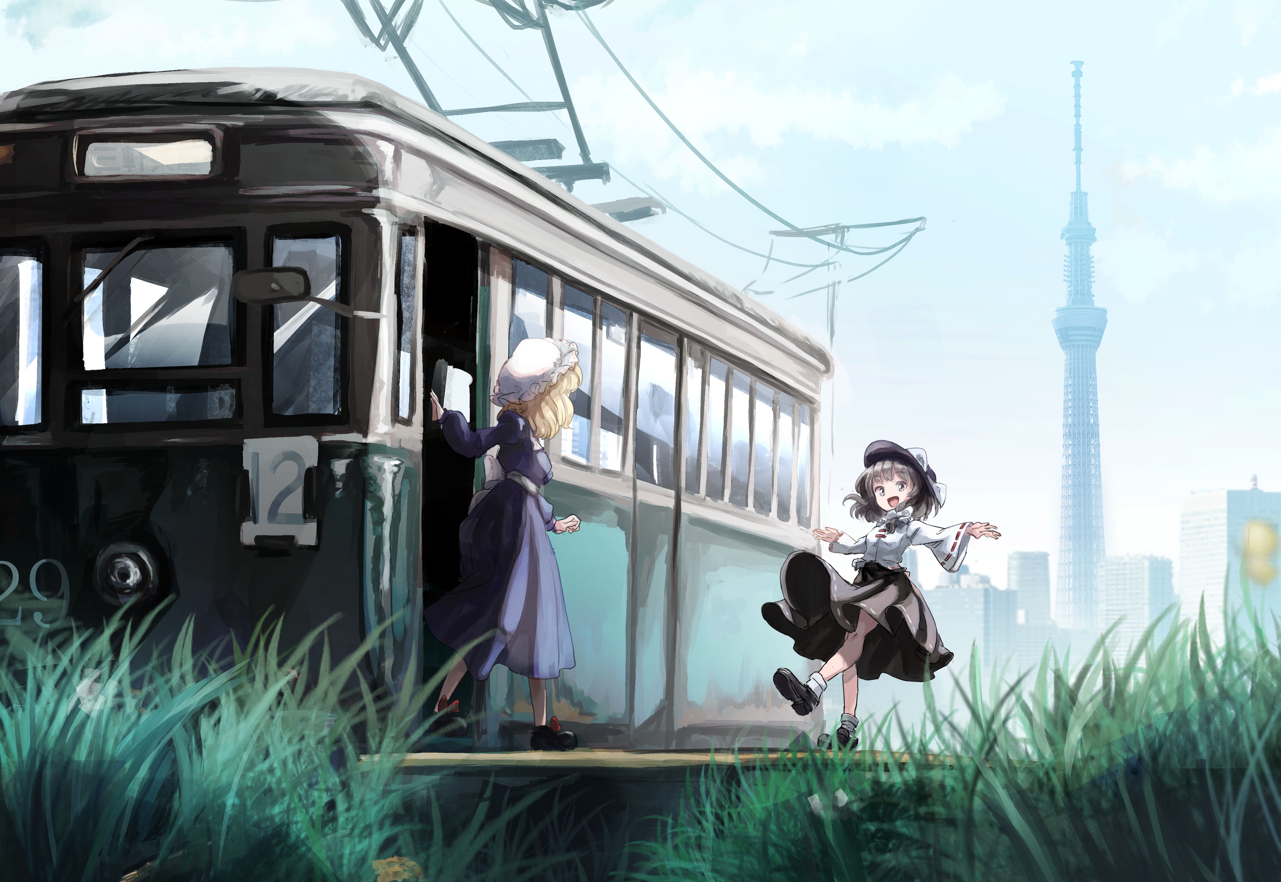 Descarga gratuita de fondo de pantalla para móvil de Animado, Touhou, Maribel Hearn, Renko Usami.