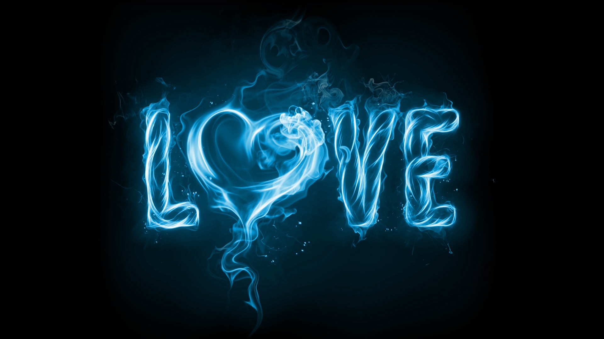 無料モバイル壁紙煙, 青い, 芸術的, 愛する, 心臓をダウンロードします。