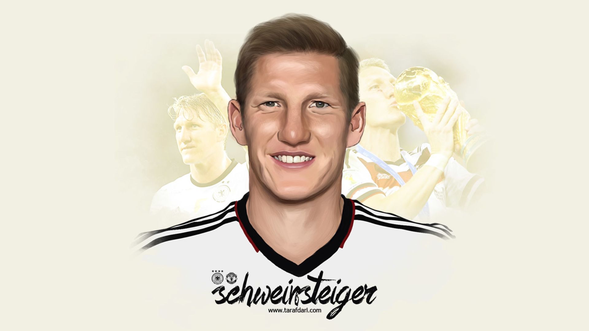 Handy-Wallpaper Sport, Fußball, Deutsche Fußballnationalmannschaft, Bastian Schweinsteiger kostenlos herunterladen.