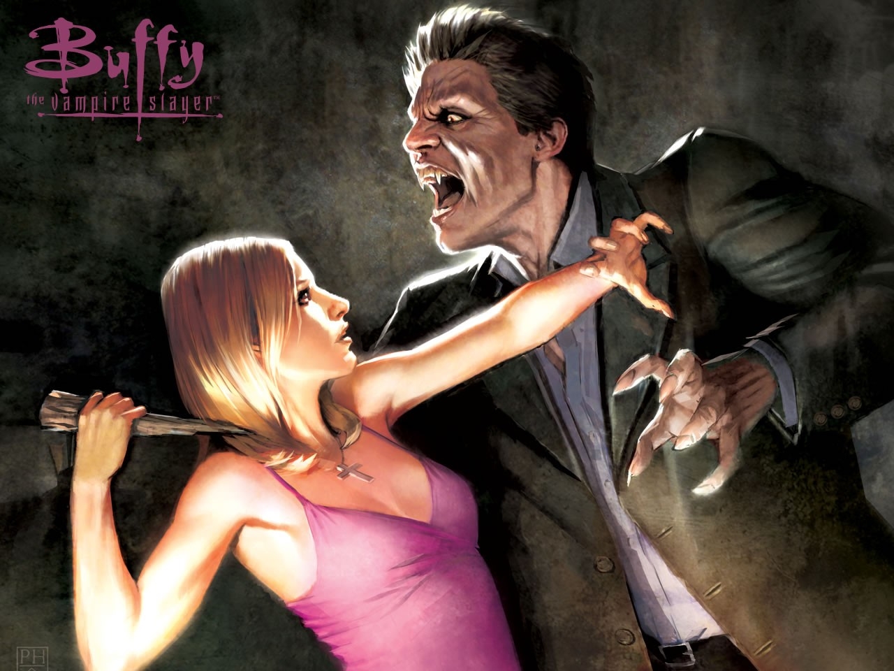 Descarga gratuita de fondo de pantalla para móvil de Historietas, Buffy Cazavampiros.