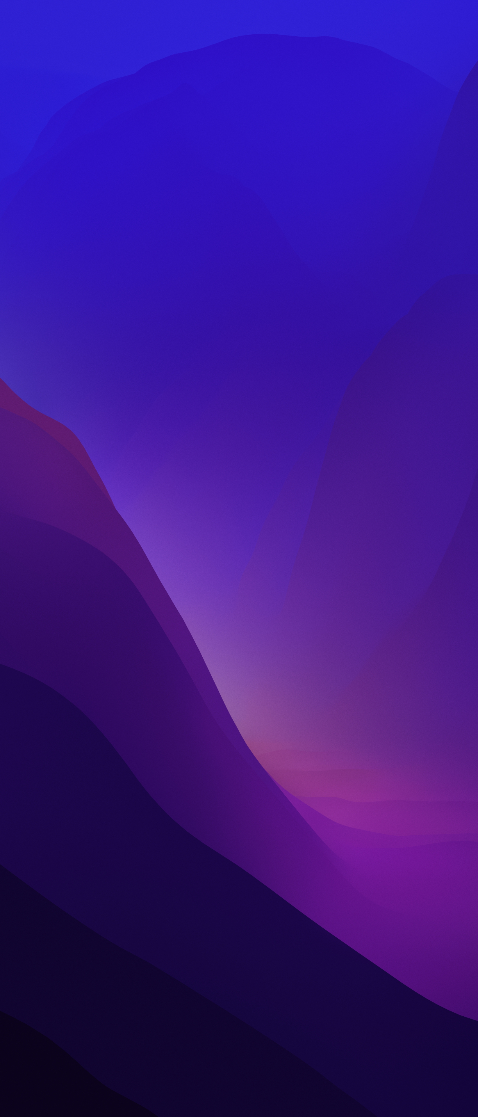 Download mobile wallpaper Landscape, Purple, Artistic, Apple Inc for free.