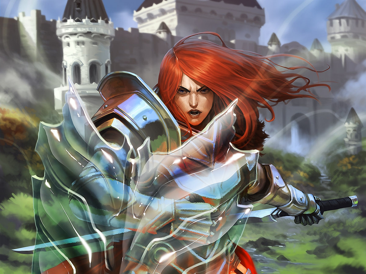 Free download wallpaper Fantasy, Women Warrior on your PC desktop