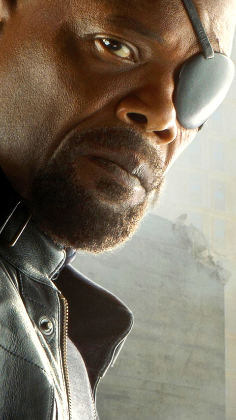 Download mobile wallpaper Avengers, Movie, Nick Fury, The Avengers, Samuel L Jackson, Avengers: Age Of Ultron for free.