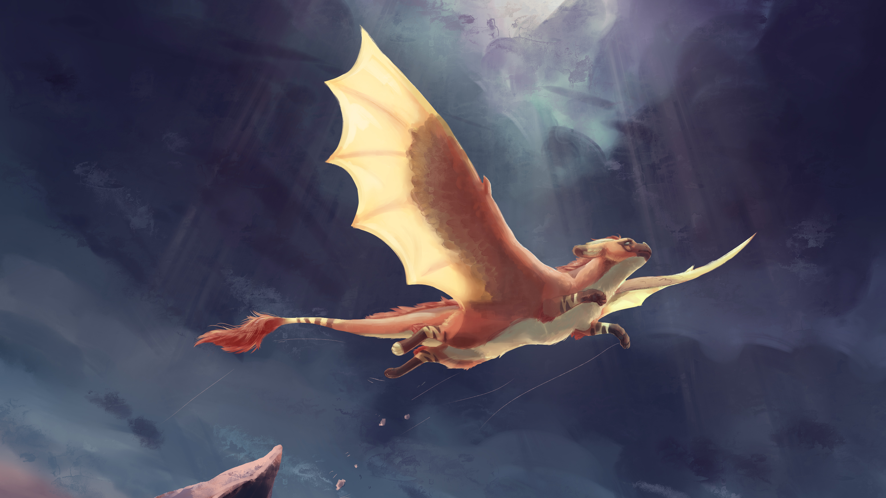 Free download wallpaper Fantasy, Dragon on your PC desktop