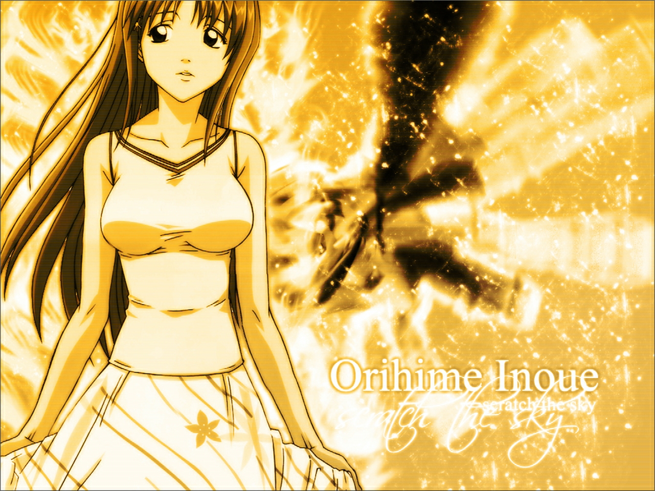 Laden Sie das Bleach, Animes, Orihime Inoue-Bild kostenlos auf Ihren PC-Desktop herunter