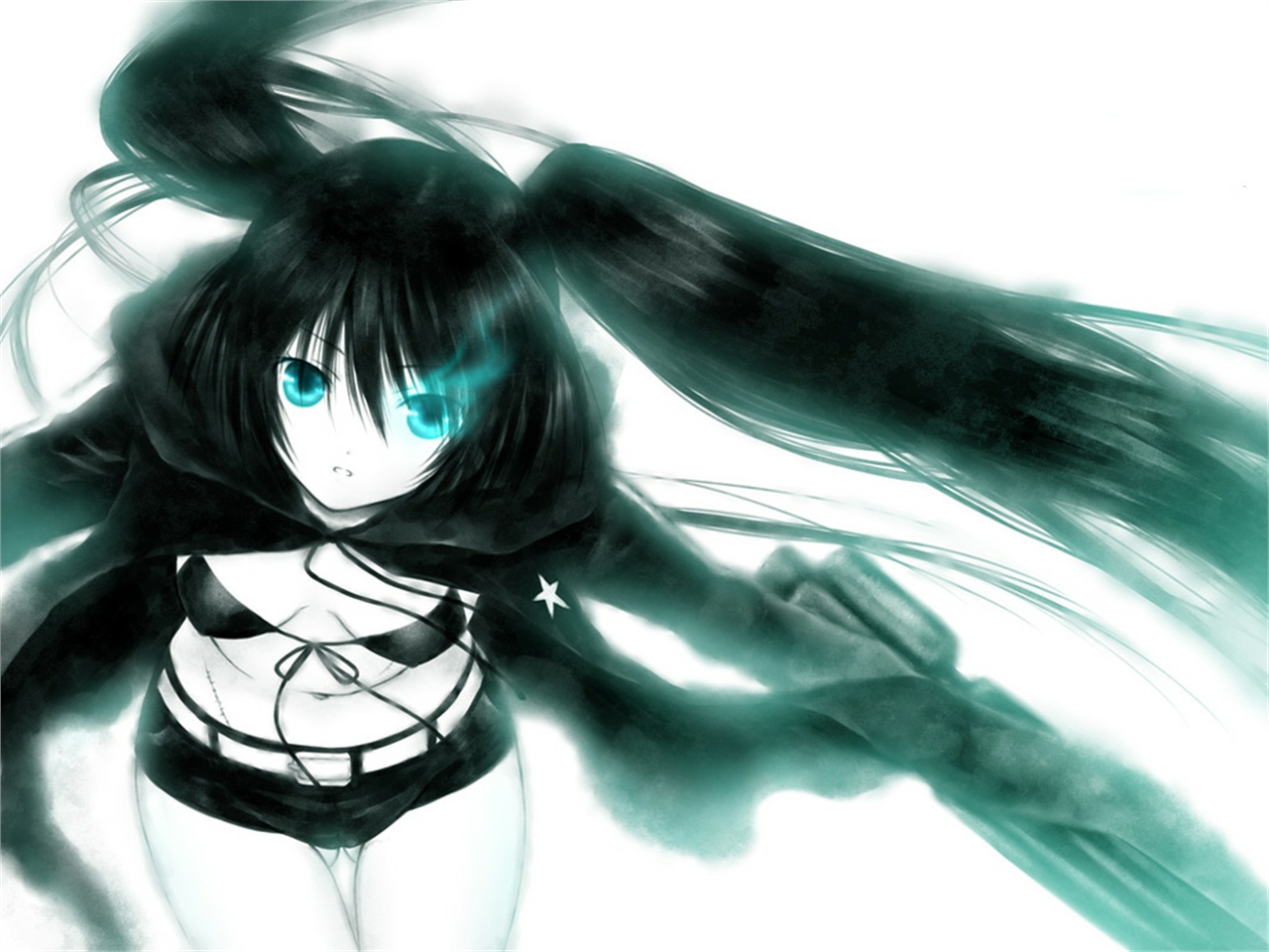 Free download wallpaper Anime, Black Rock Shooter on your PC desktop