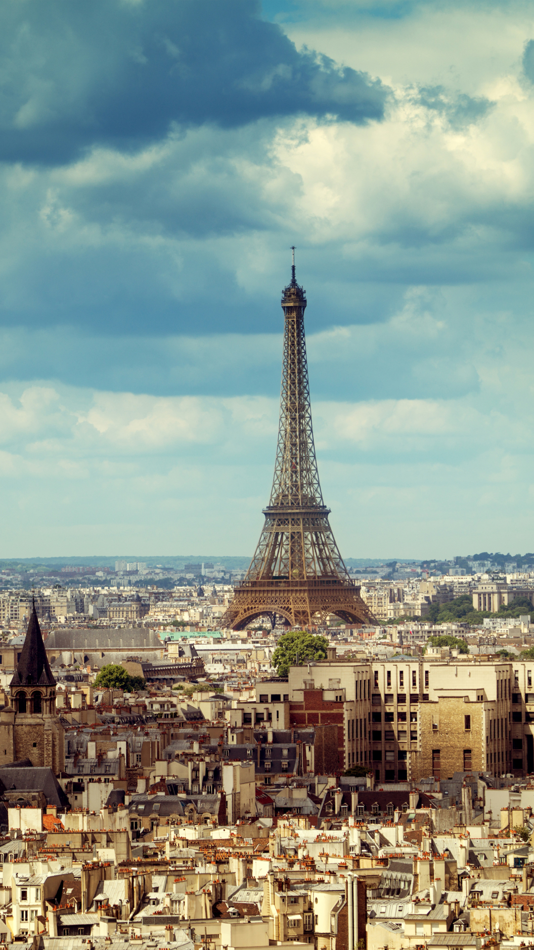 Handy-Wallpaper Städte, Paris, Eiffelturm, Stadt, Gebäude, Frankreich, Stadtbild, Wolke, Monument, Himmel, Menschengemacht, Großstadt kostenlos herunterladen.