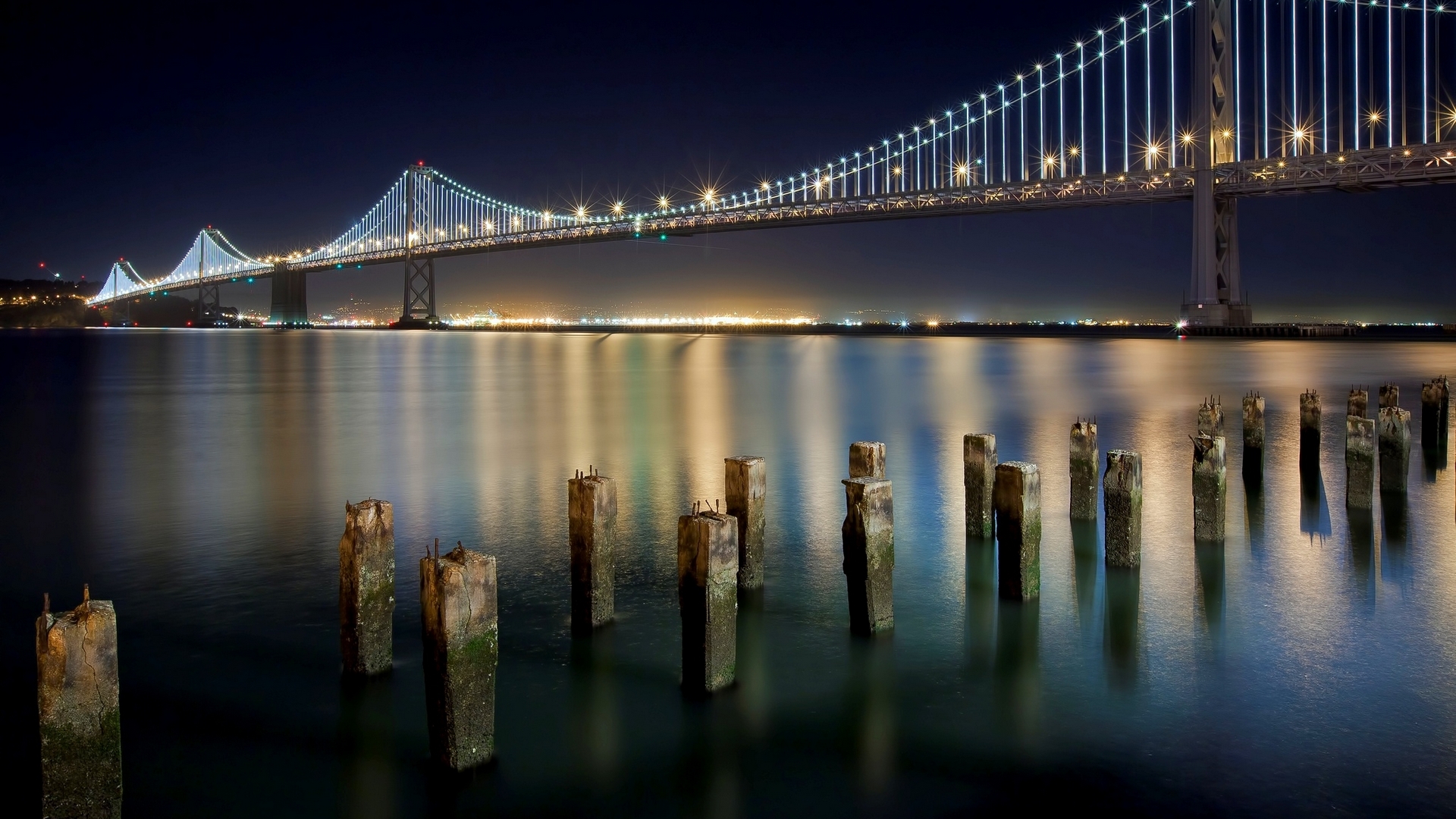 Baixar papel de parede para celular de Feito Pelo Homem, Ponte São Francisco Oakland Bay gratuito.