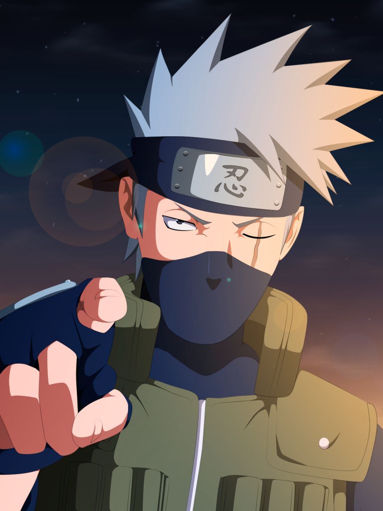 Handy-Wallpaper Naruto, Animes, Kakashi Hatake kostenlos herunterladen.