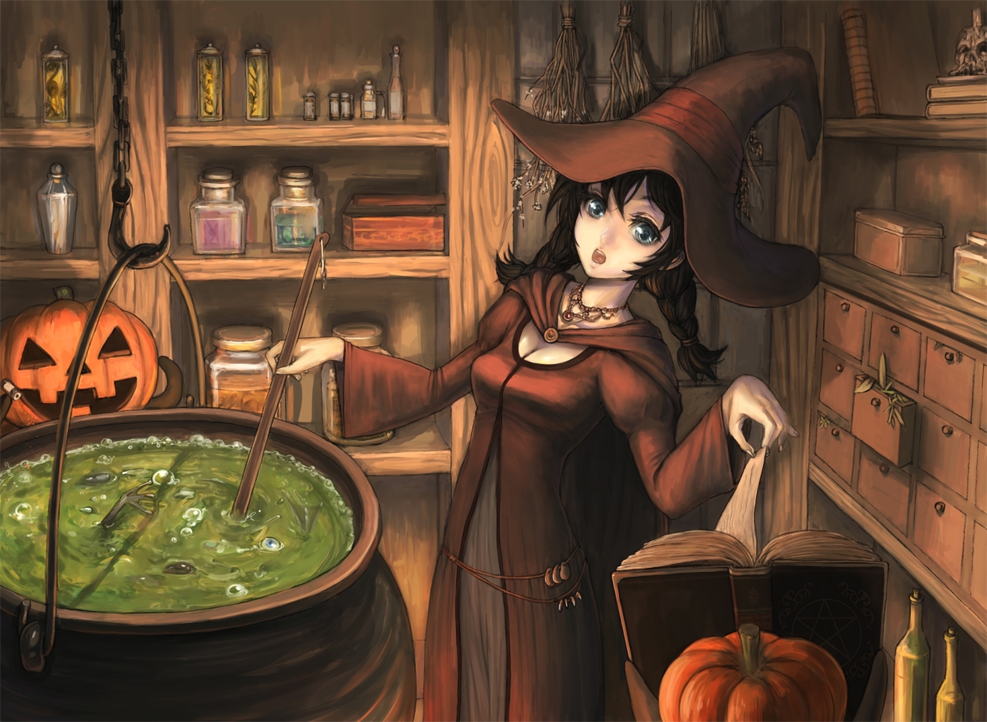 Free download wallpaper Fantasy, Witch on your PC desktop