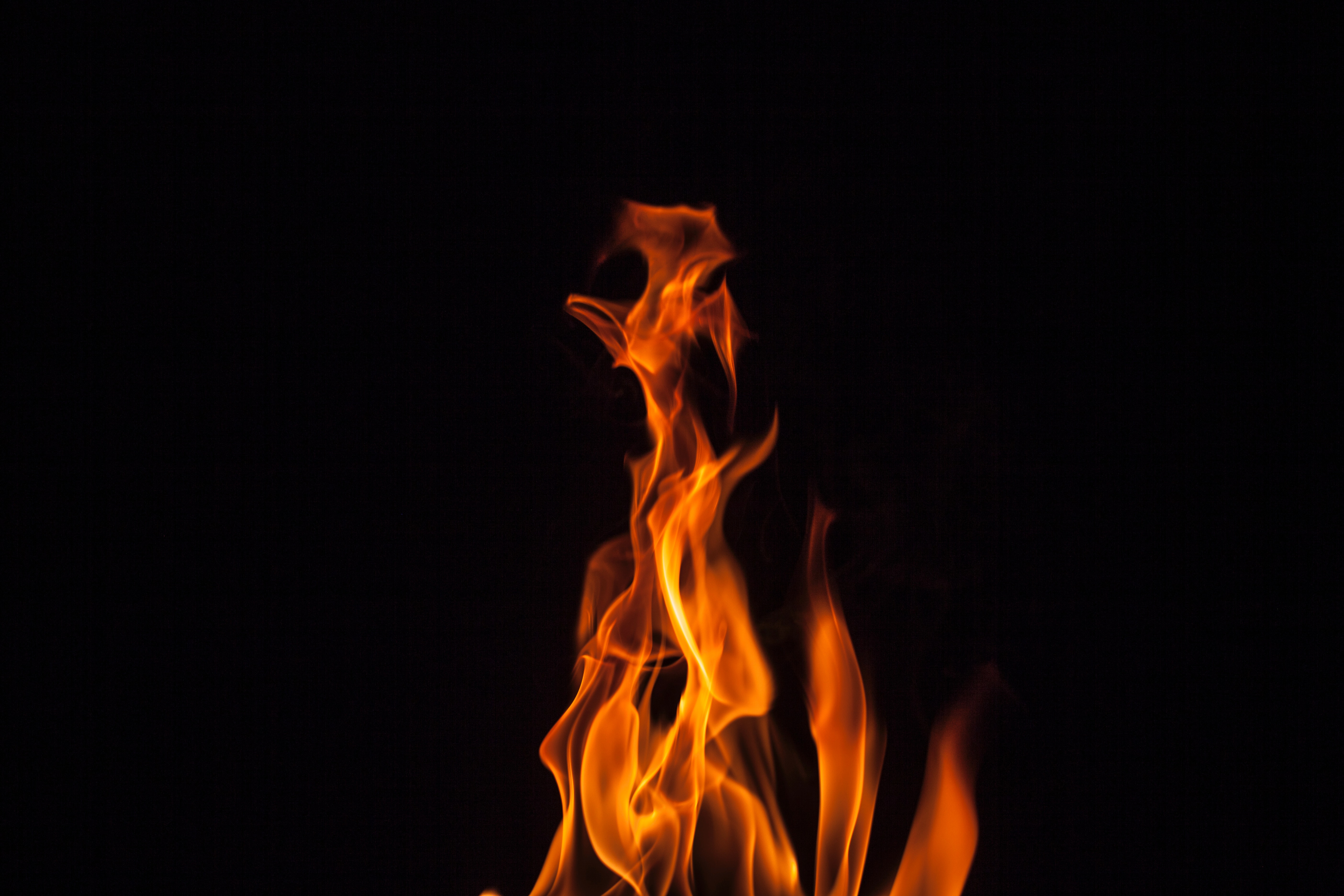 106430壁紙のダウンロード火災, たき火, 闇, 暗い, 火炎, 炎, 燃焼-スクリーンセーバーと写真を無料で