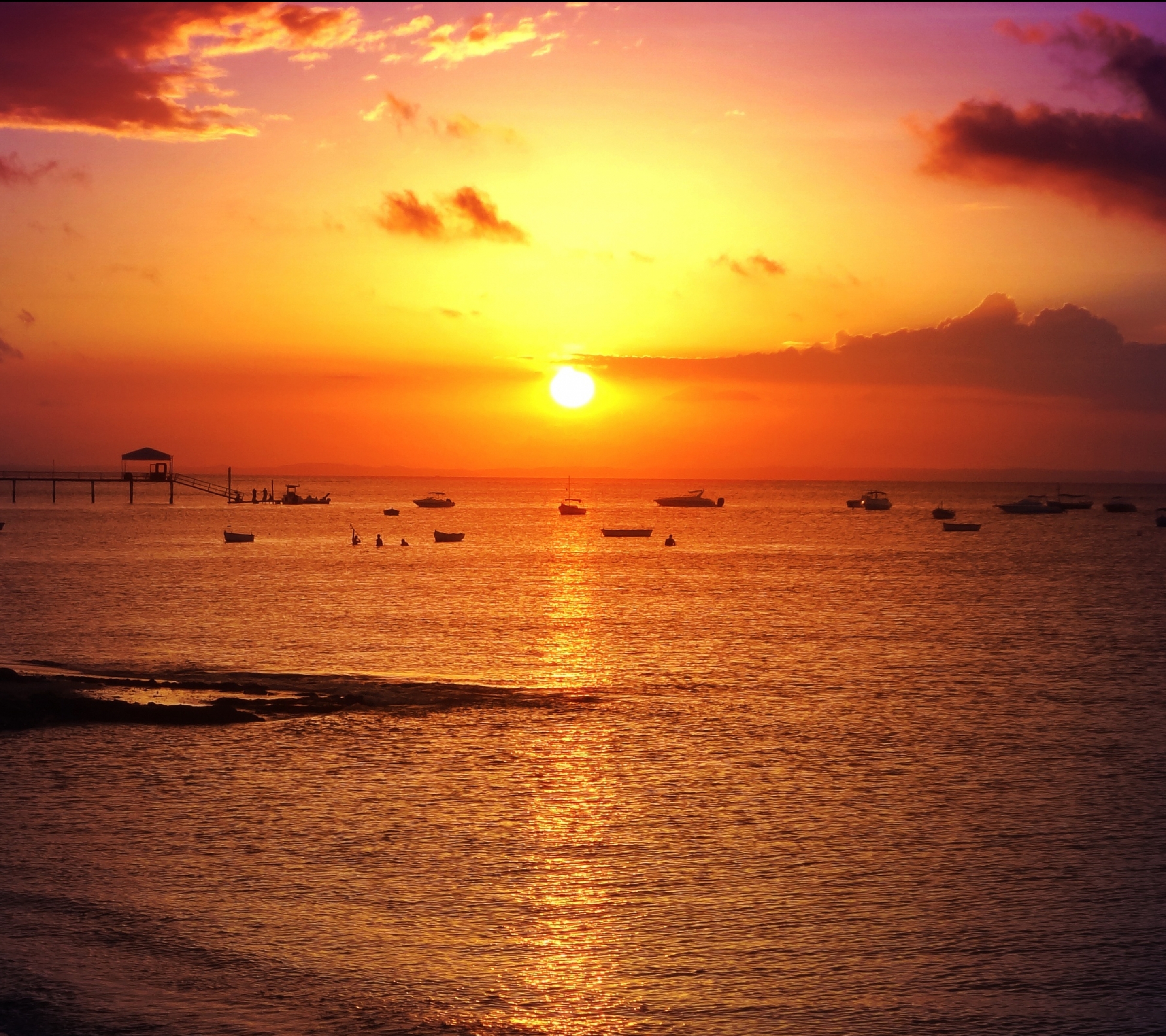 Free download wallpaper Sunset, Brazil, Photography on your PC desktop