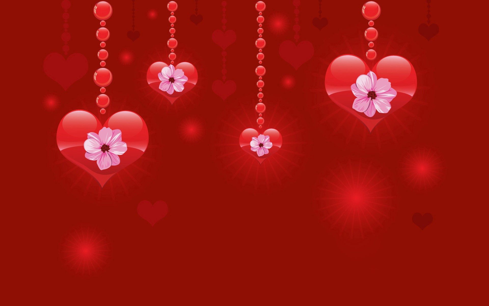 126551 descargar fondo de pantalla flores, corazones, amor, imagen, dibujo: protectores de pantalla e imágenes gratis
