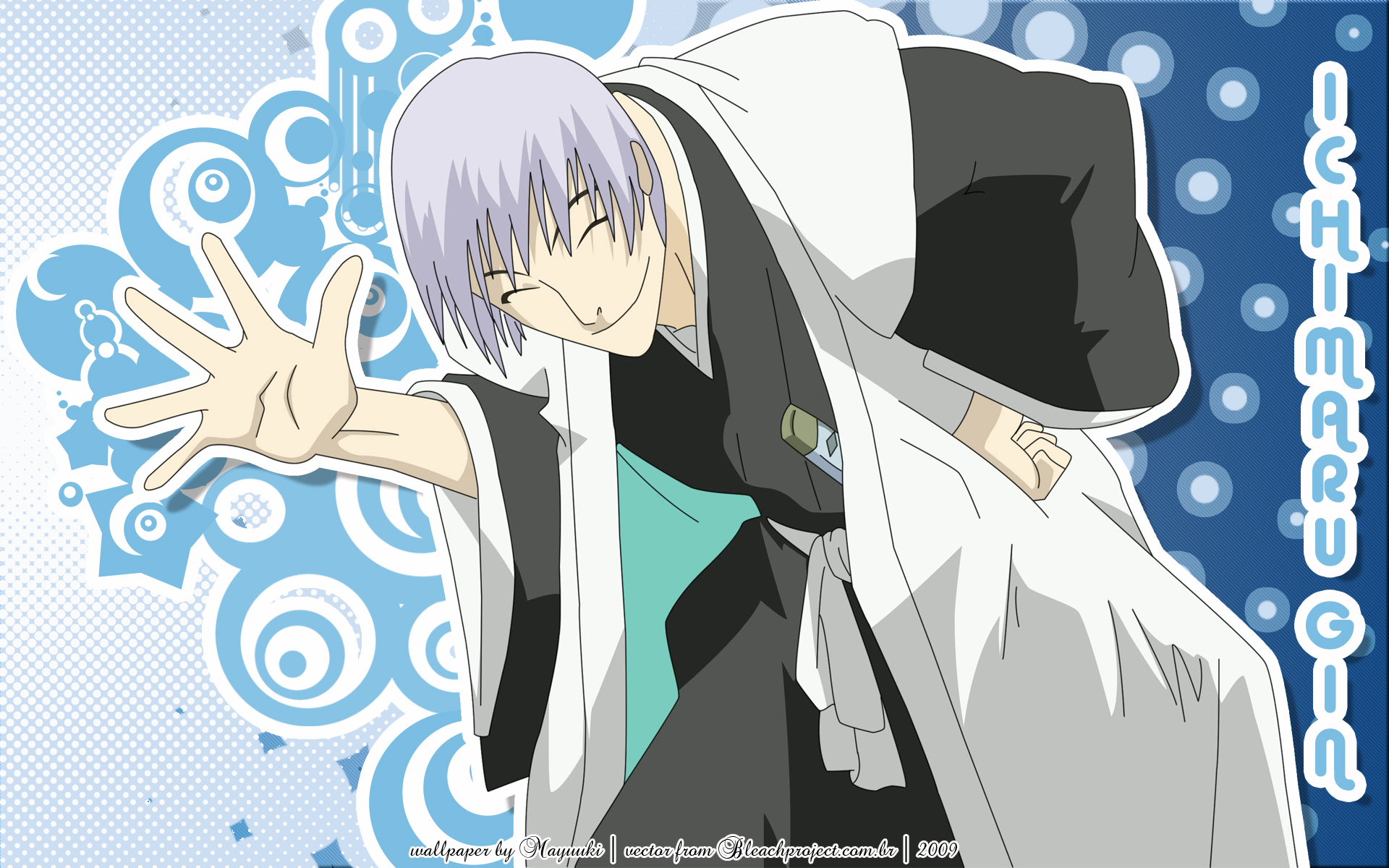 Handy-Wallpaper Bleach, Animes, Gin Ichimaru kostenlos herunterladen.