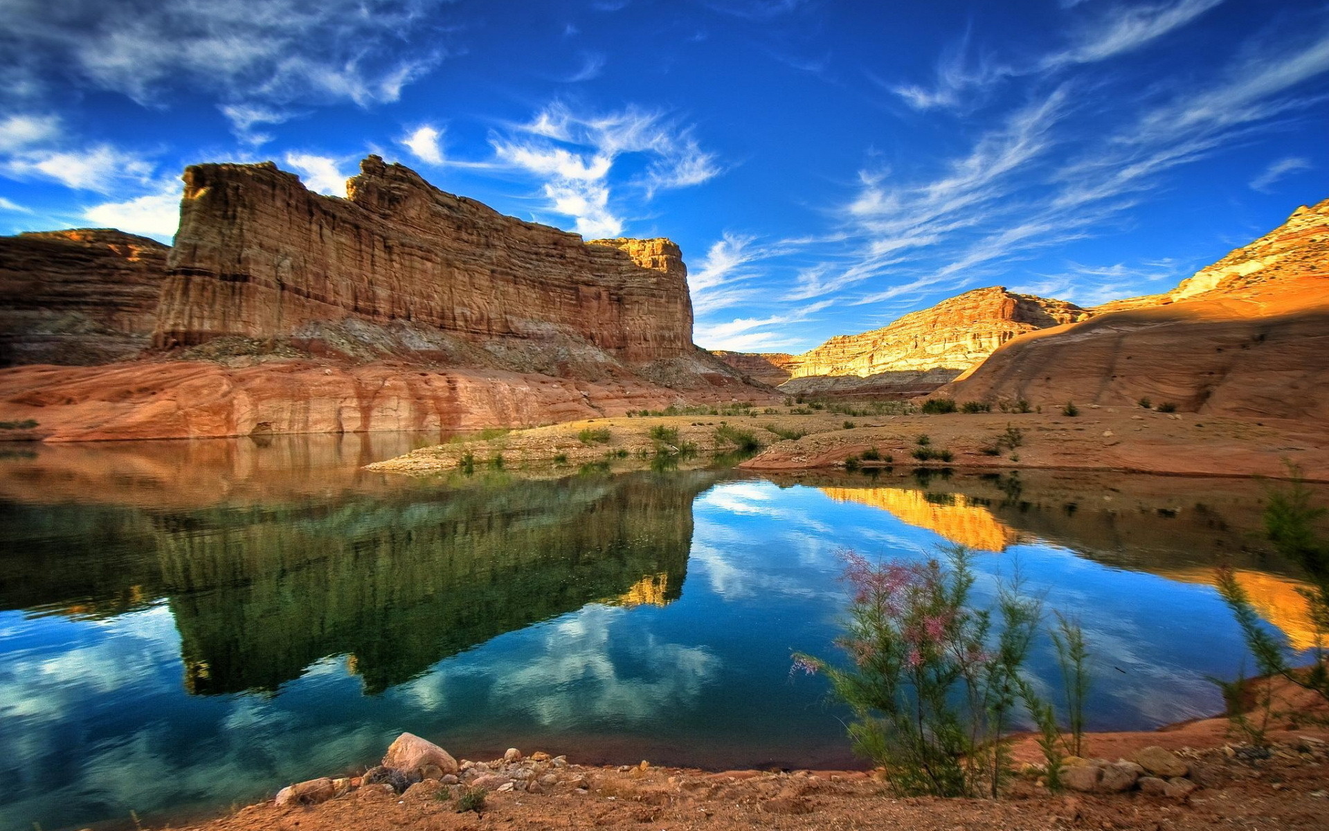 Laden Sie das Seen, See, Wolke, Erde/natur-Bild kostenlos auf Ihren PC-Desktop herunter