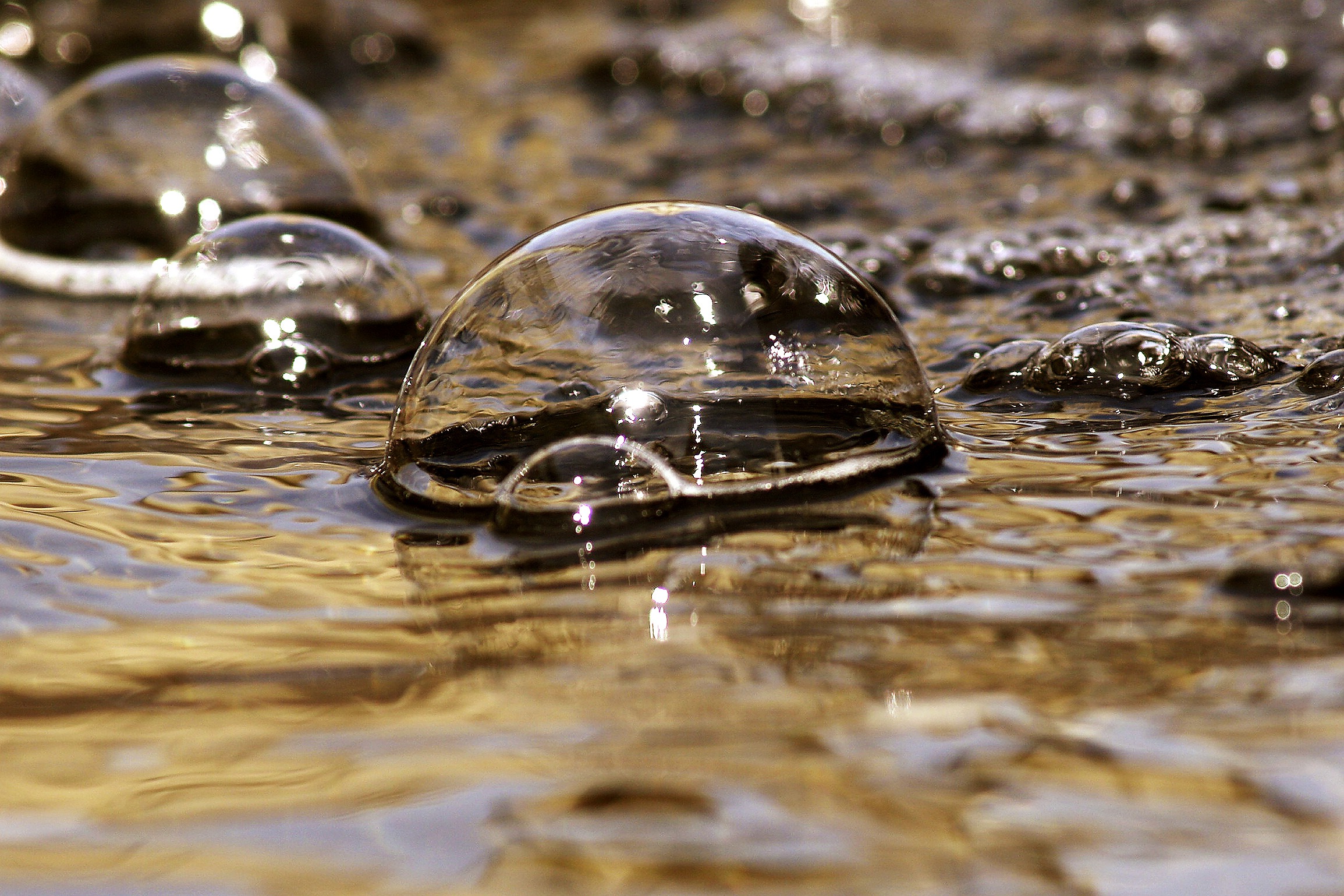 Free download wallpaper Water, Photography, Bubble on your PC desktop