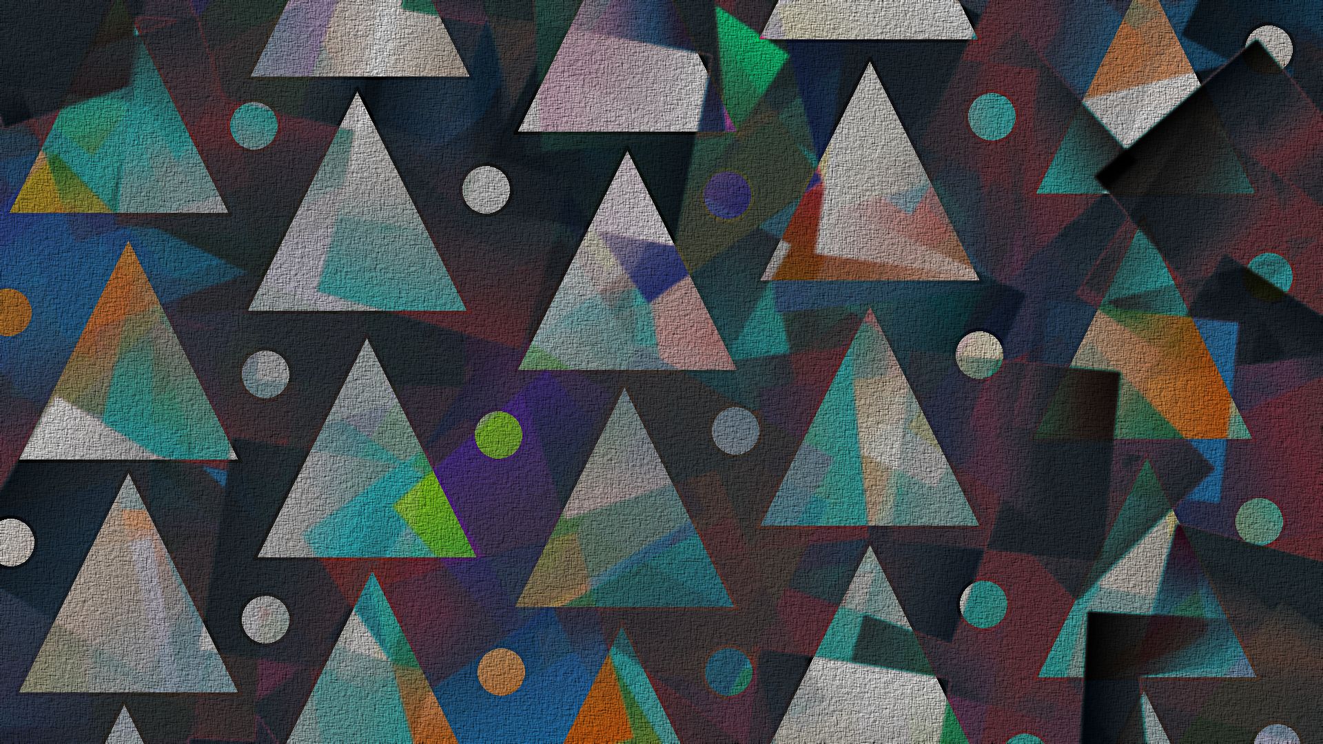 Download mobile wallpaper Abstract, Artistic, Triangle for free.