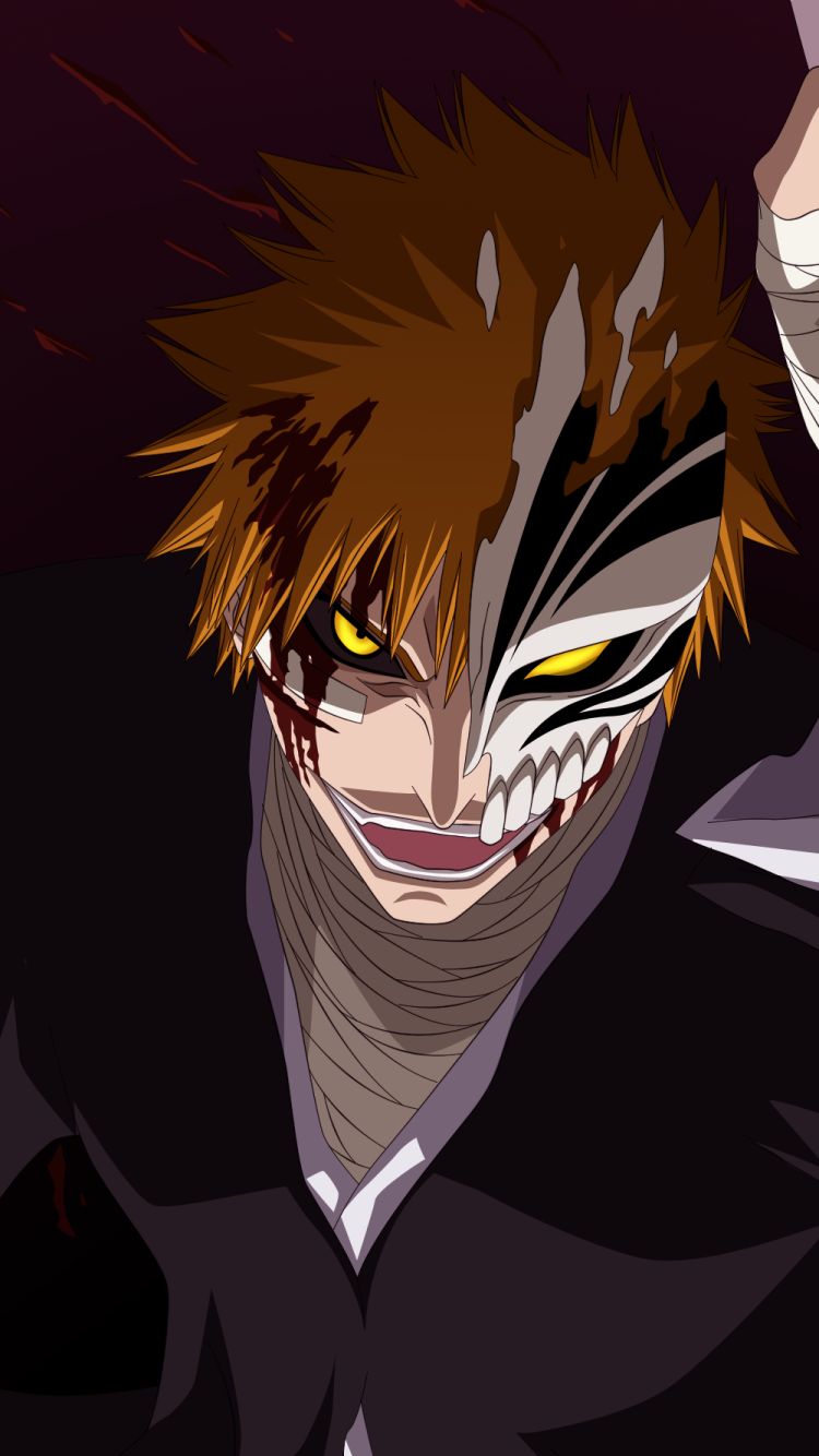 Handy-Wallpaper Bleach, Animes, Ichigo Kurosaki kostenlos herunterladen.