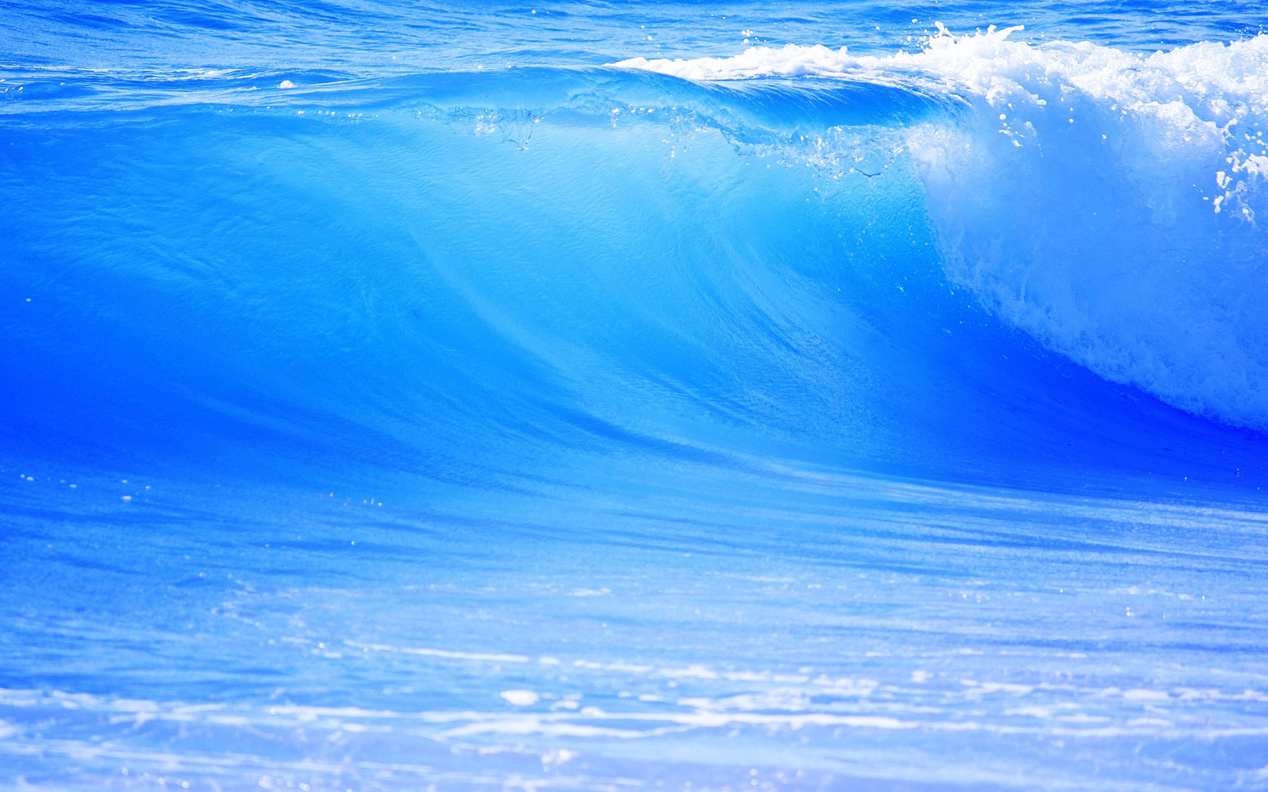 blue, nature, sea, wave, big Full HD