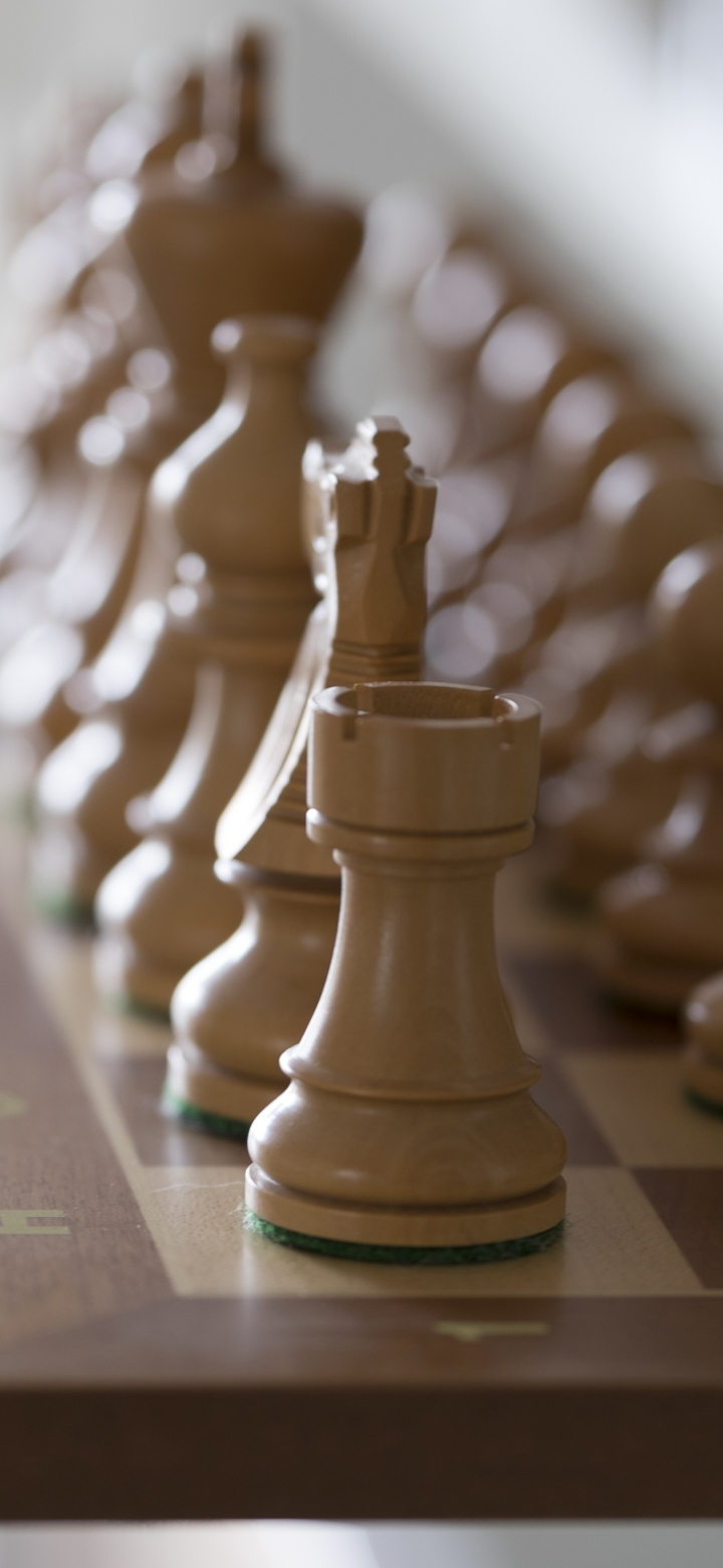 Download mobile wallpaper Chess, Blur, Game for free.