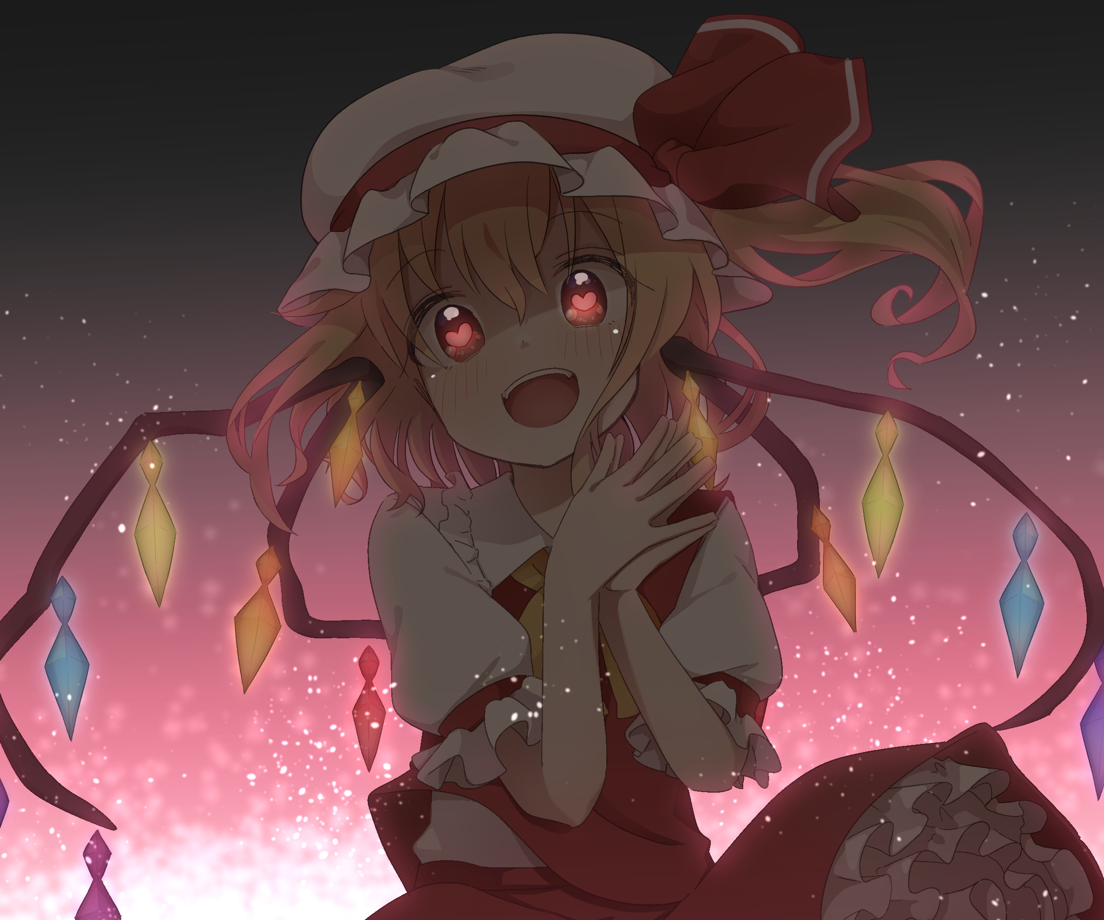 Descarga gratis la imagen Animado, Flandre Escarlata, Touhou en el escritorio de tu PC