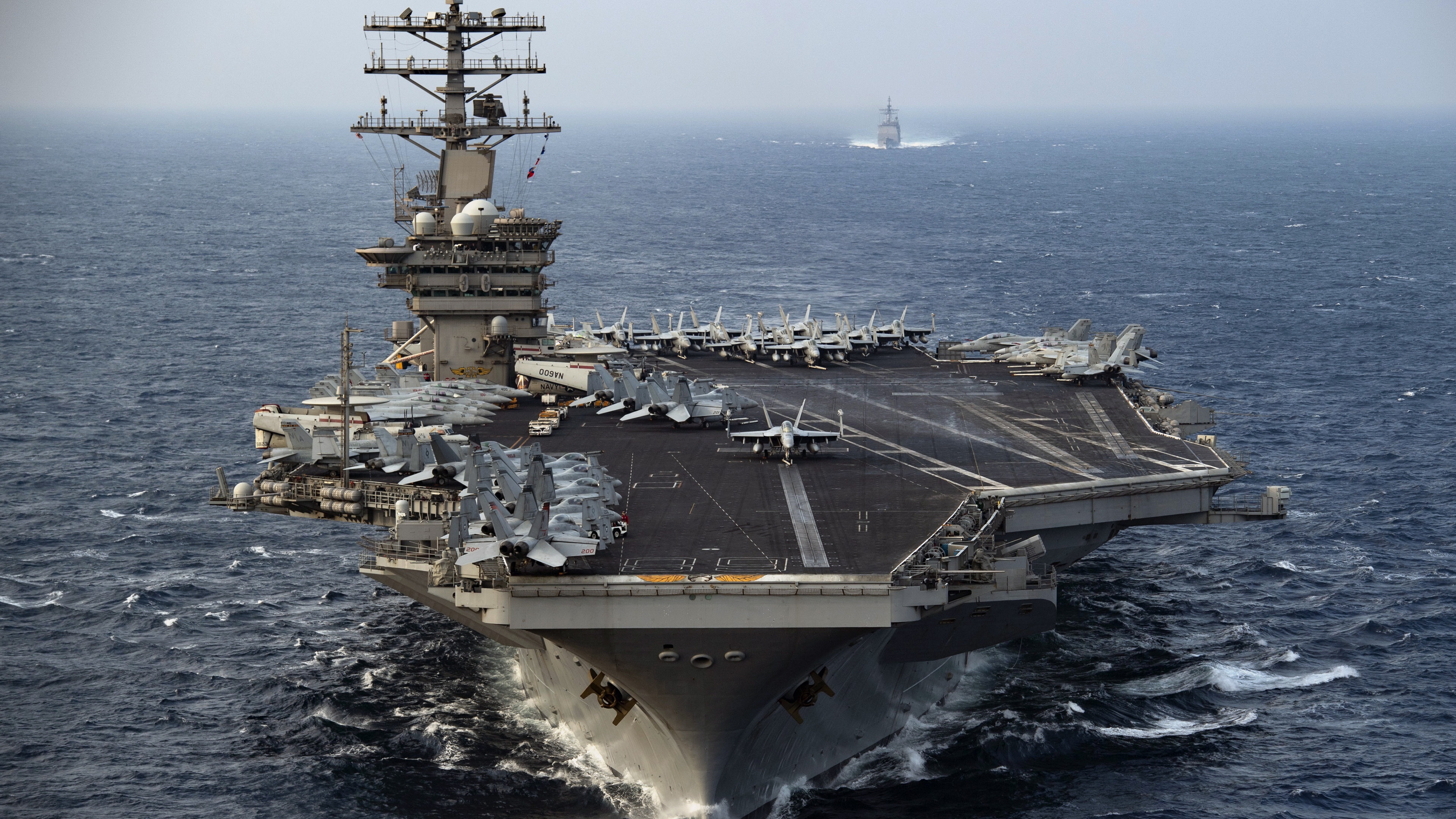 Download mobile wallpaper Military, Warship, Aircraft Carrier, Uss Nimitz (Cvn 68), Warships for free.