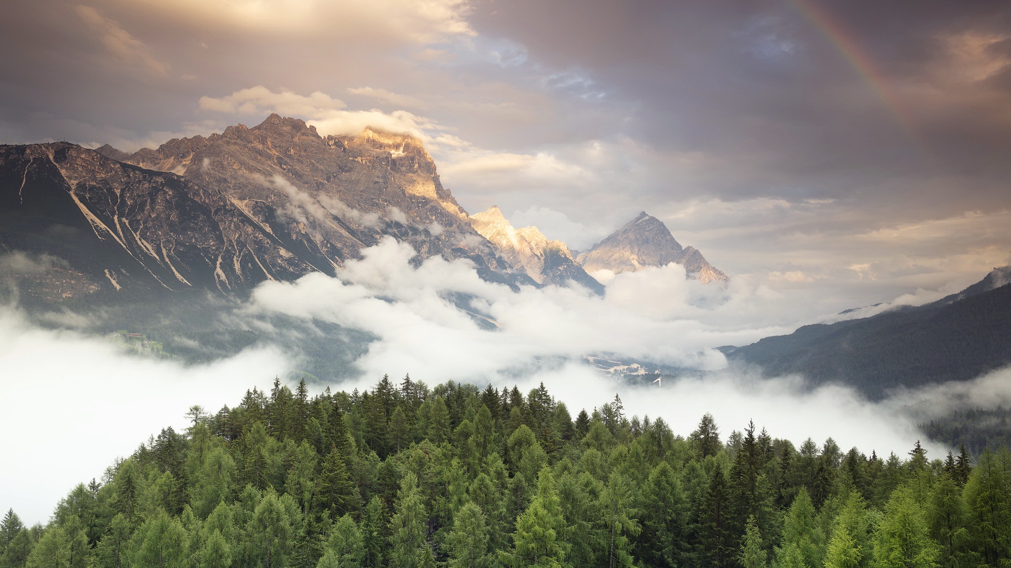 Laden Sie das Landschaft, Wald, Gebirge, Wolke, Erde/natur-Bild kostenlos auf Ihren PC-Desktop herunter