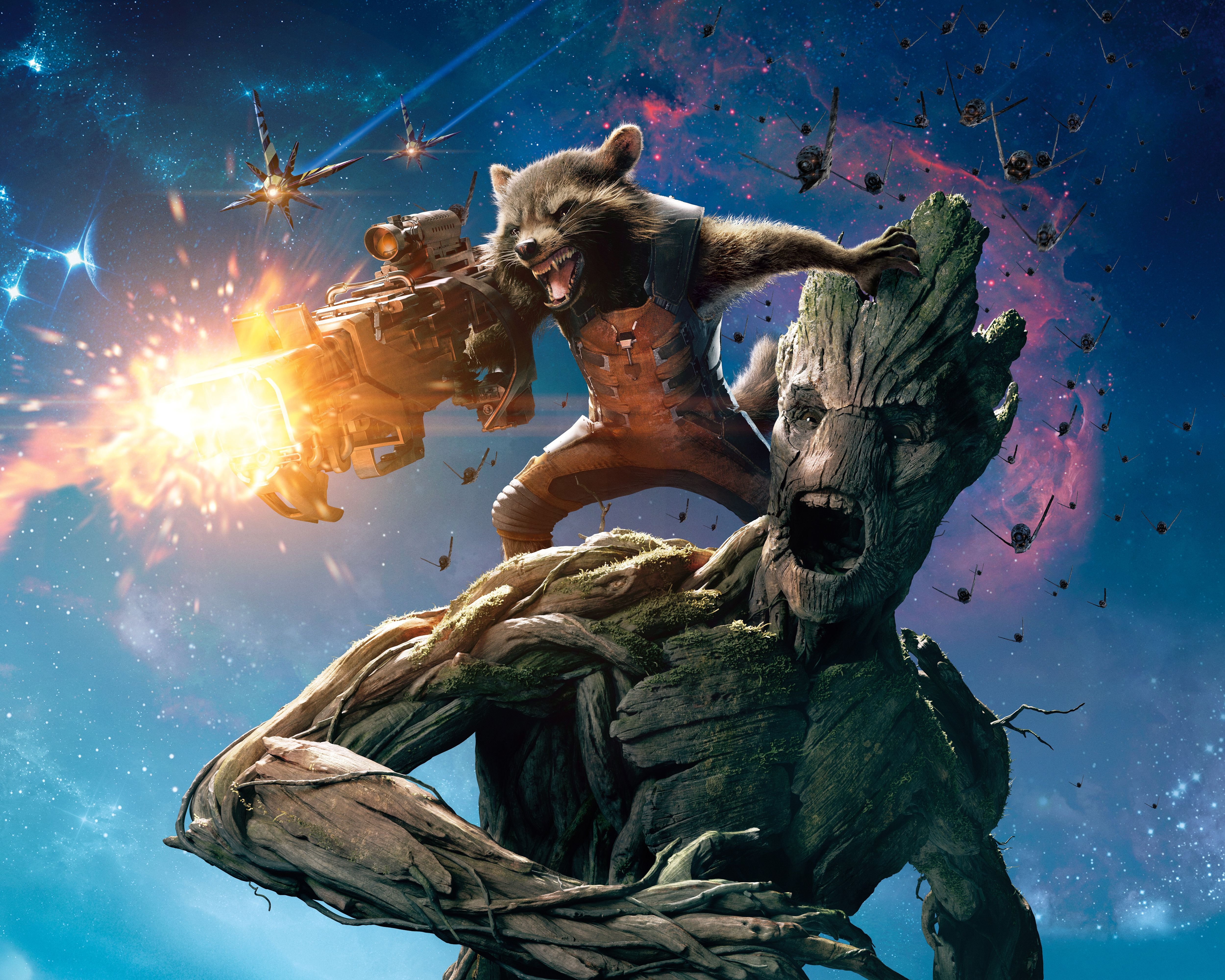 Laden Sie Guardians Of The Galaxy HD-Desktop-Hintergründe herunter