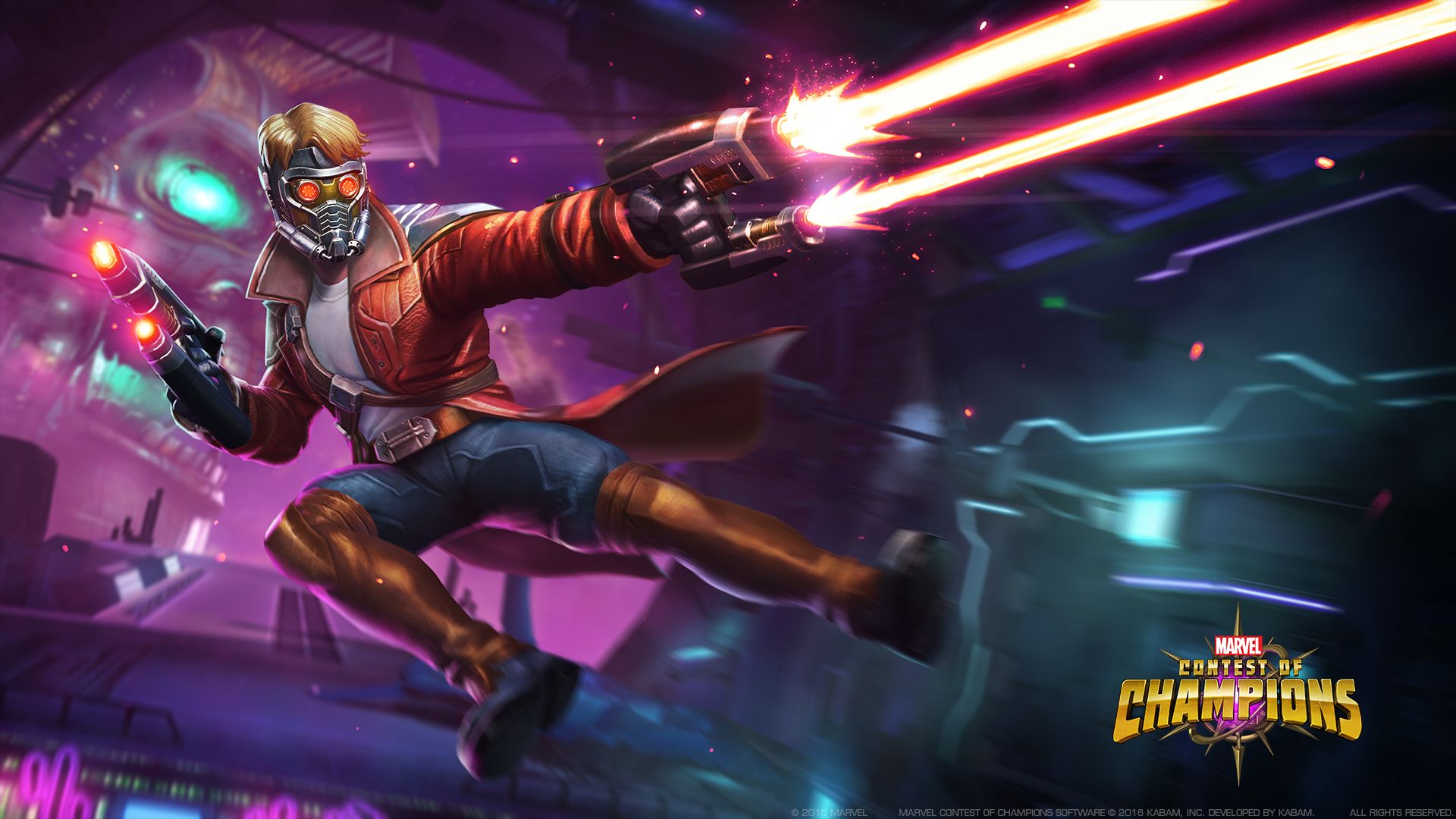 Free download wallpaper Video Game, Star Lord, Marvel Contest Of Champions on your PC desktop