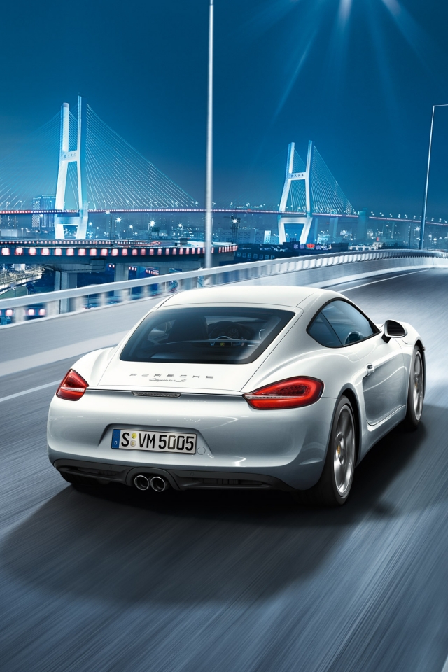 Descarga gratuita de fondo de pantalla para móvil de Porsche, Coche, Porsche Caimán, Porsche Caimán S, Vehículo, Vehículos, Coche Blanco.