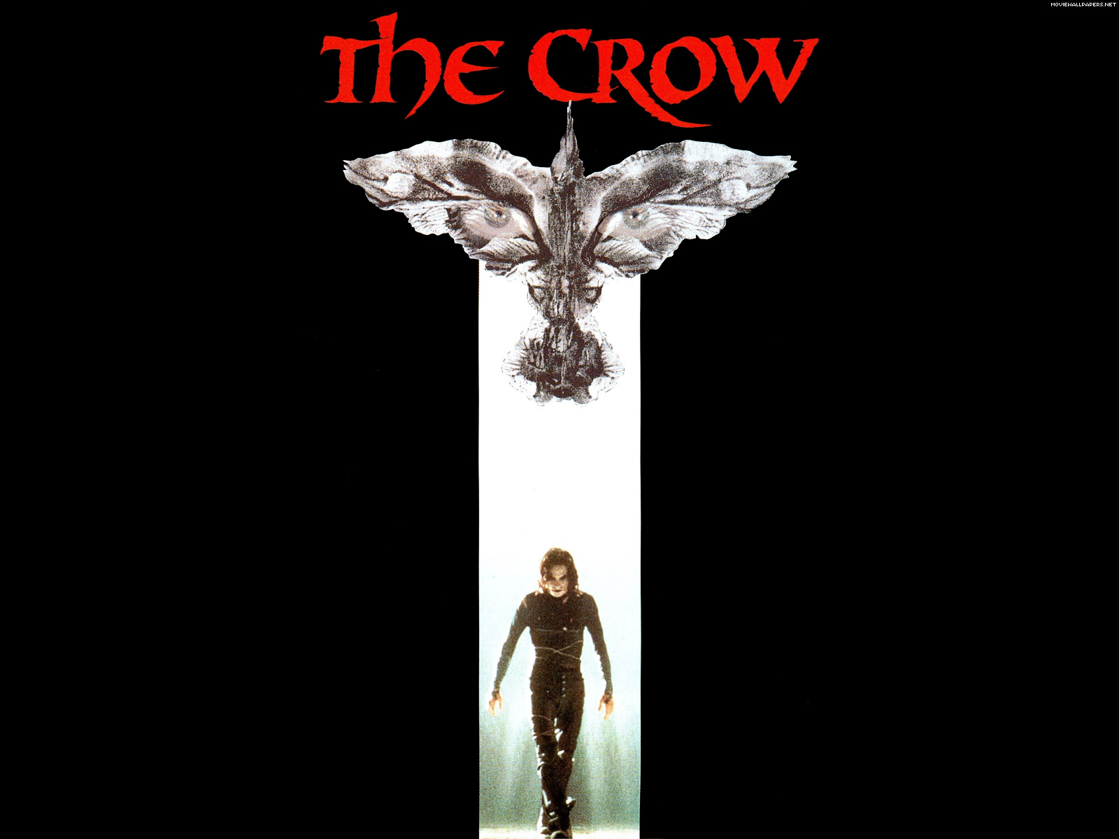 Laden Sie das Filme, The Crow Die Krähe-Bild kostenlos auf Ihren PC-Desktop herunter
