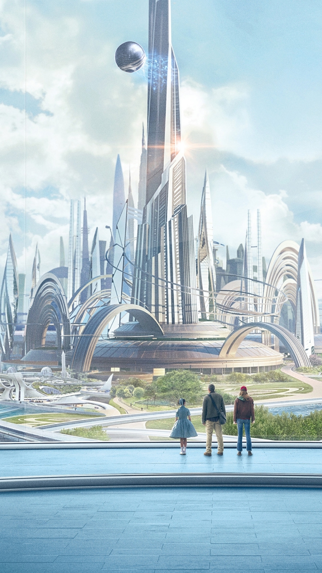 Descarga gratuita de fondo de pantalla para móvil de Ciencia Ficción, Tomorrowland: El Mundo Del Mañana.