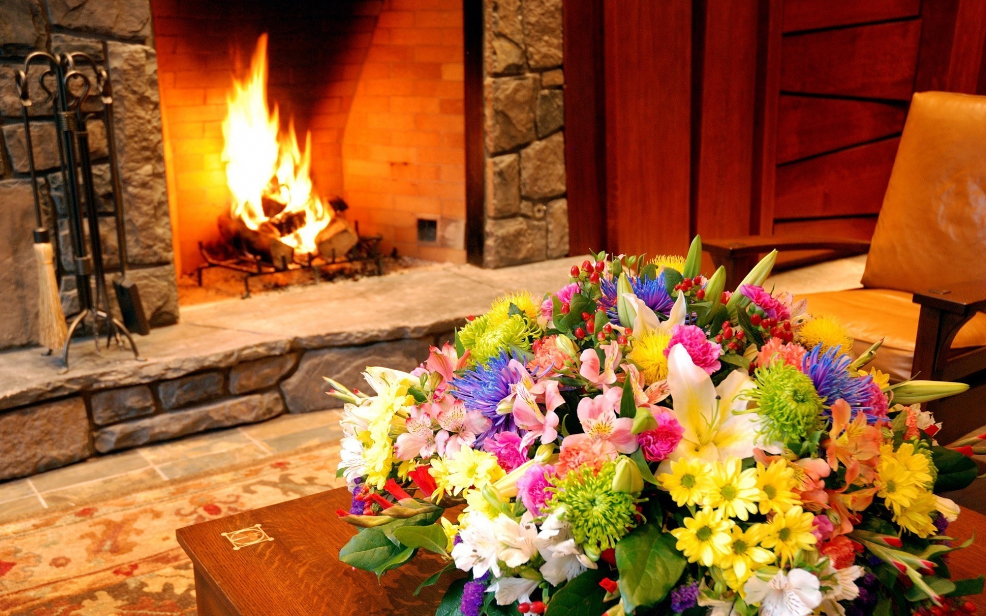 Free download wallpaper Photography, Fireplace on your PC desktop