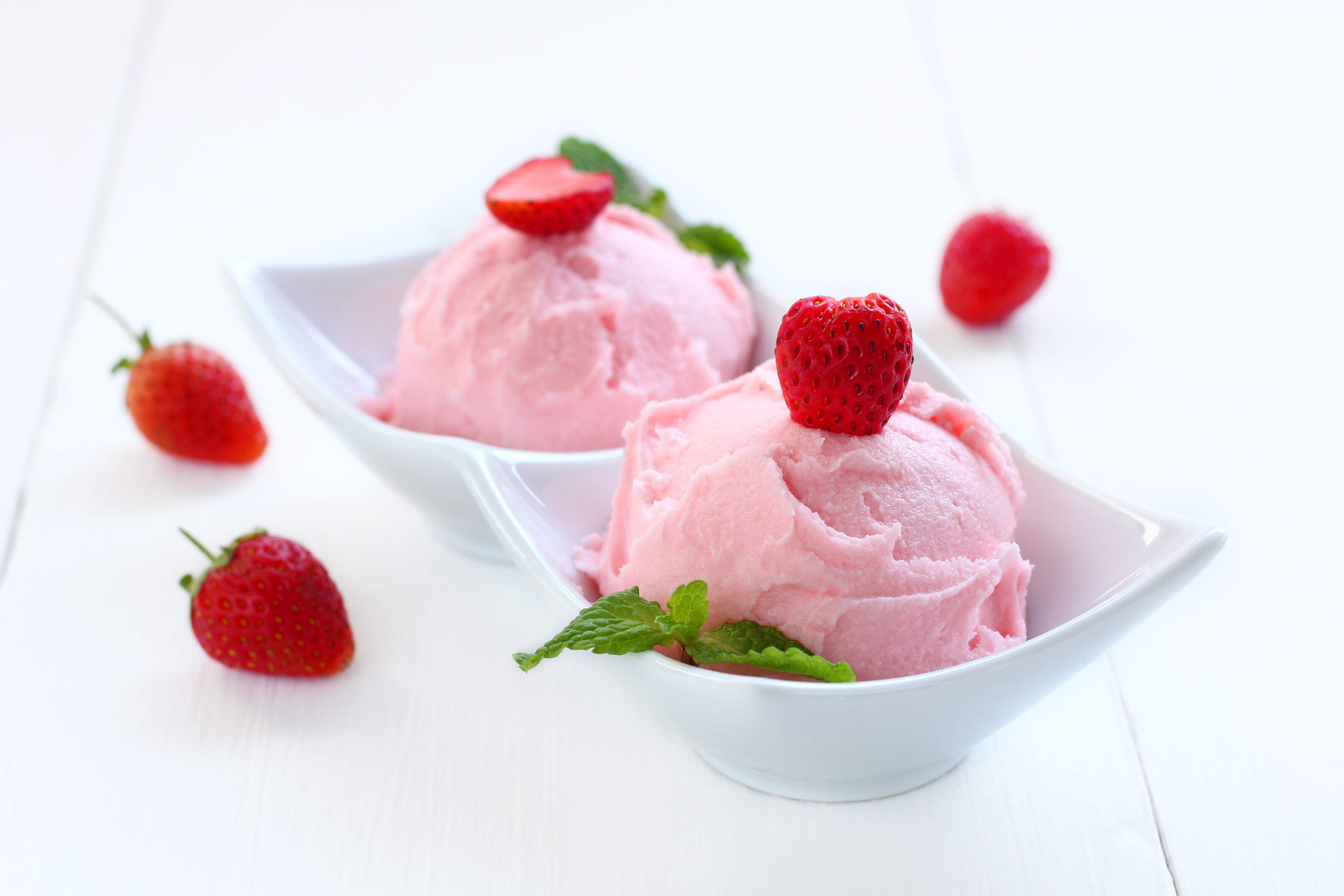 Free download wallpaper Food, Strawberry, Ice Cream on your PC desktop
