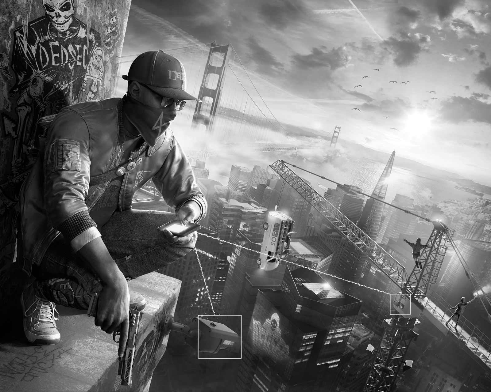 Baixar papel de parede para celular de Watch Dogs, Videogame, Watch Dogs 2 gratuito.