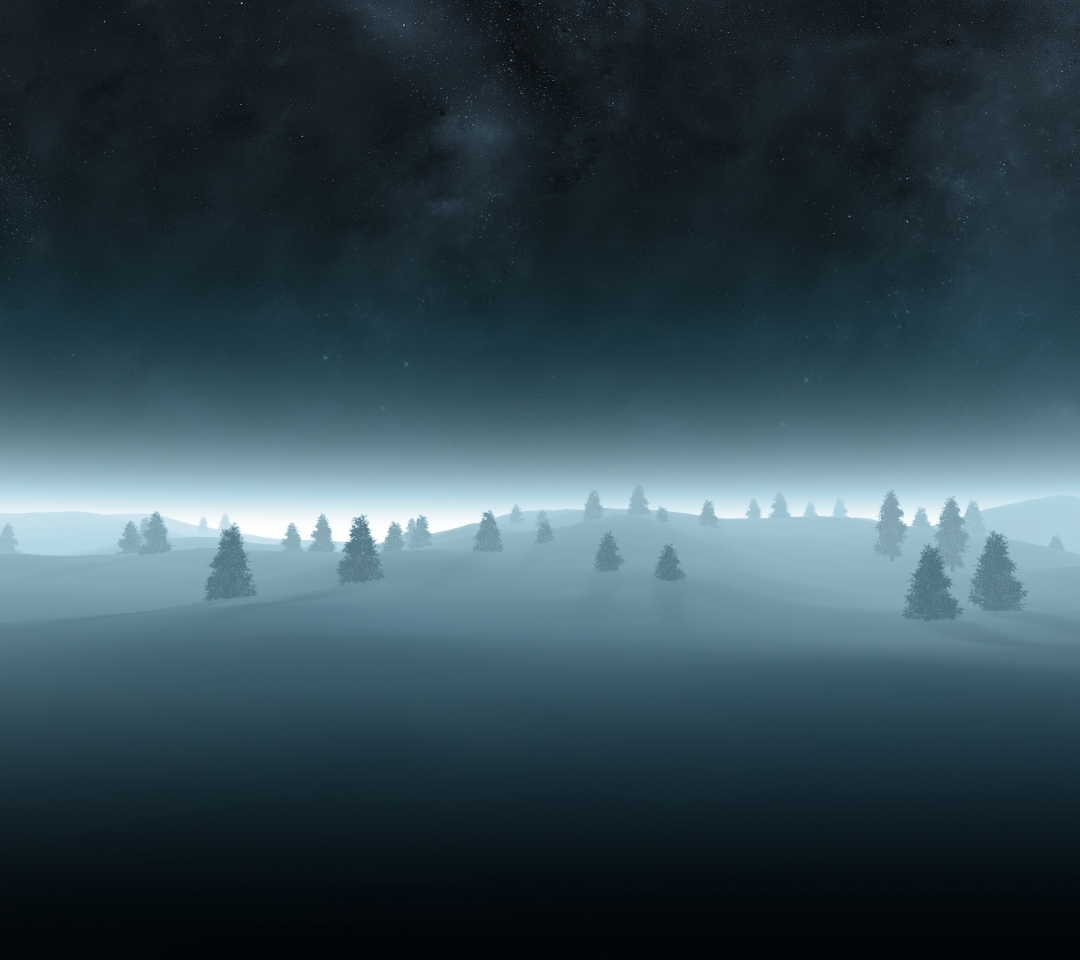 Free download wallpaper Landscape, Winter, Artistic on your PC desktop