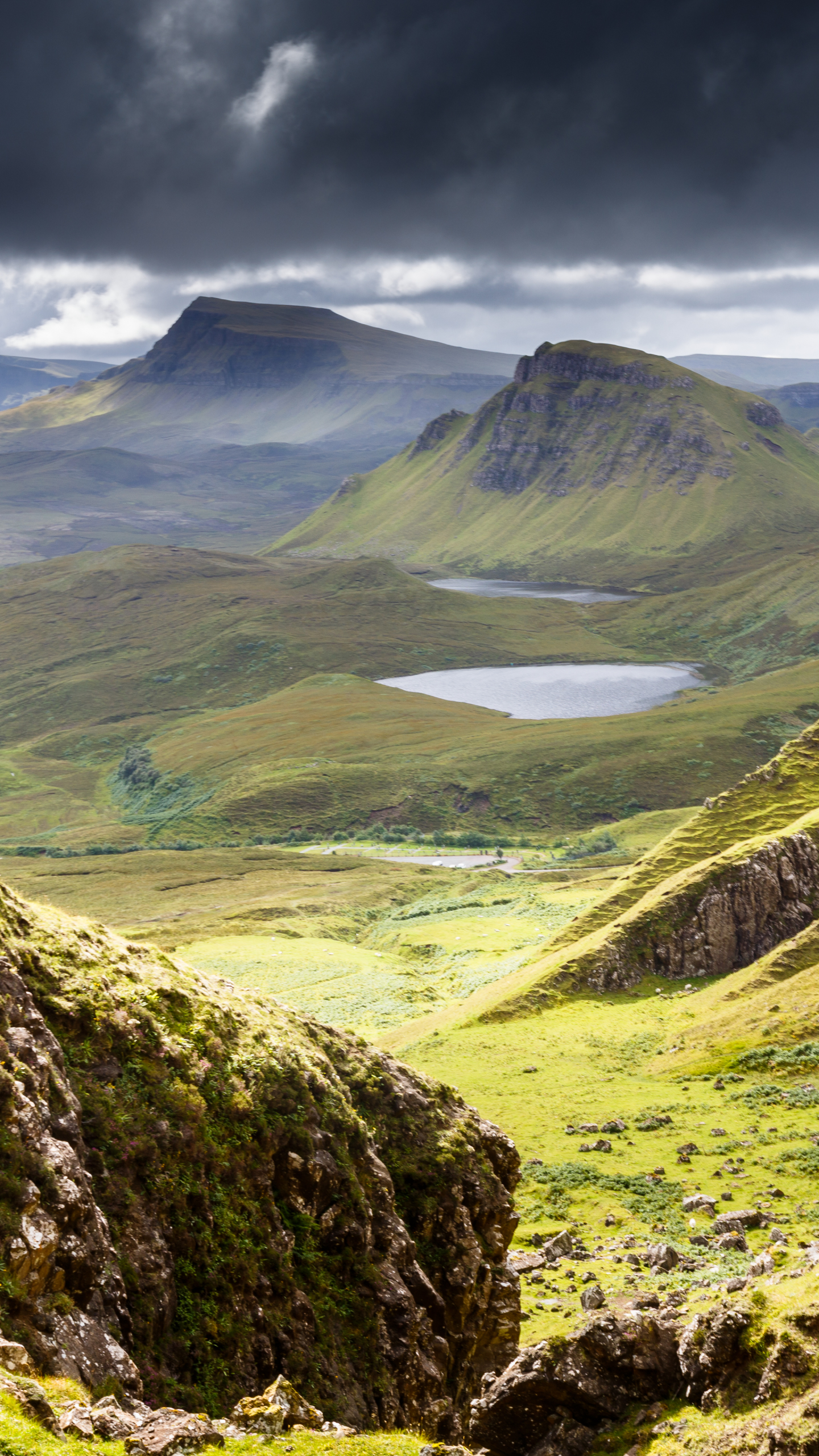 Download mobile wallpaper Landscape, Mountain, Lake, Earth, Scotland for free.
