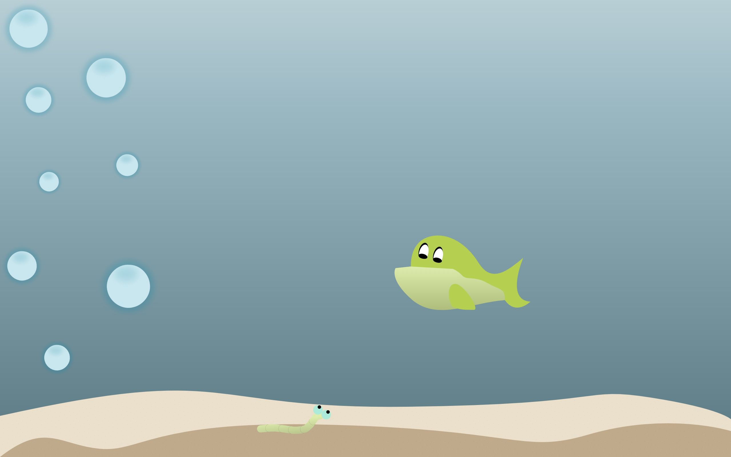 bubbles, vector, fish, under water, underwater, bottom, oxygen