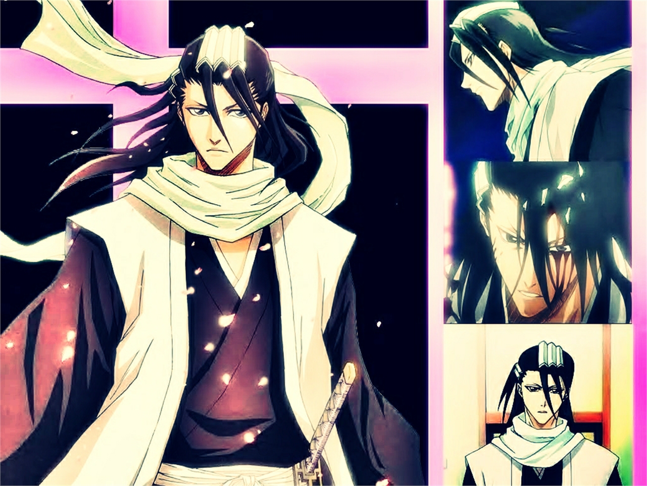 Laden Sie das Bleach, Animes, Byakuya Kuchiki-Bild kostenlos auf Ihren PC-Desktop herunter