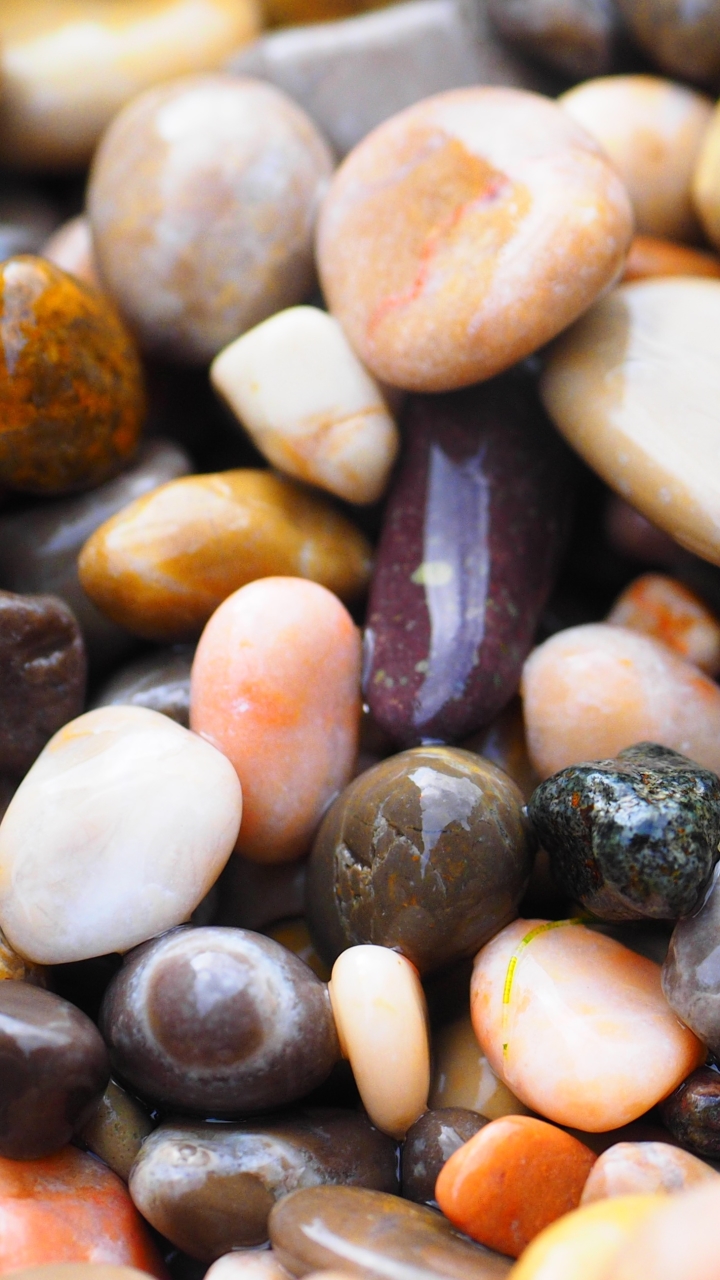 Download mobile wallpaper Earth, Colors, Stone, Pebbles for free.