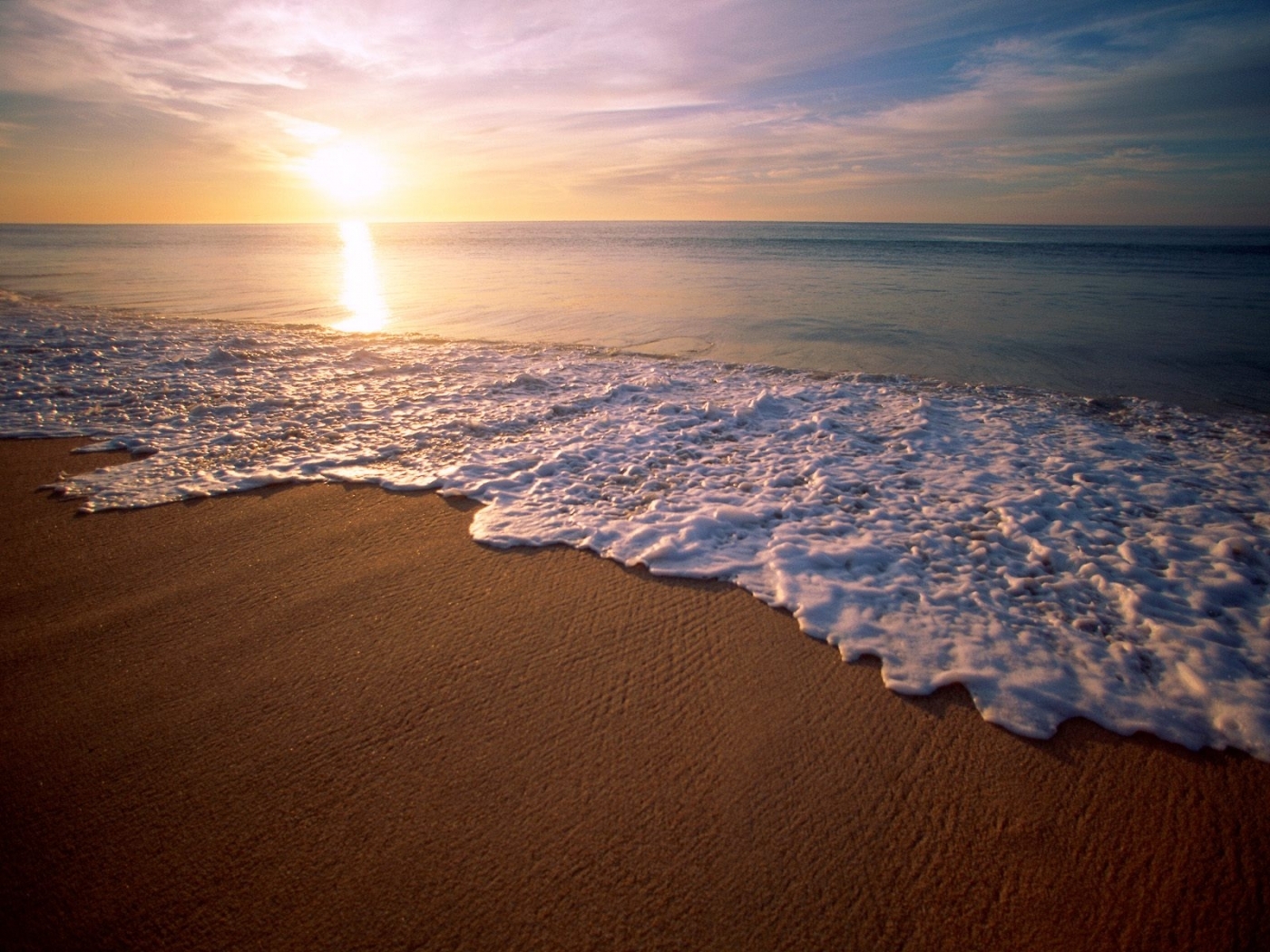 Laden Sie das Sunset, Sea, Landschaft, Strand-Bild kostenlos auf Ihren PC-Desktop herunter