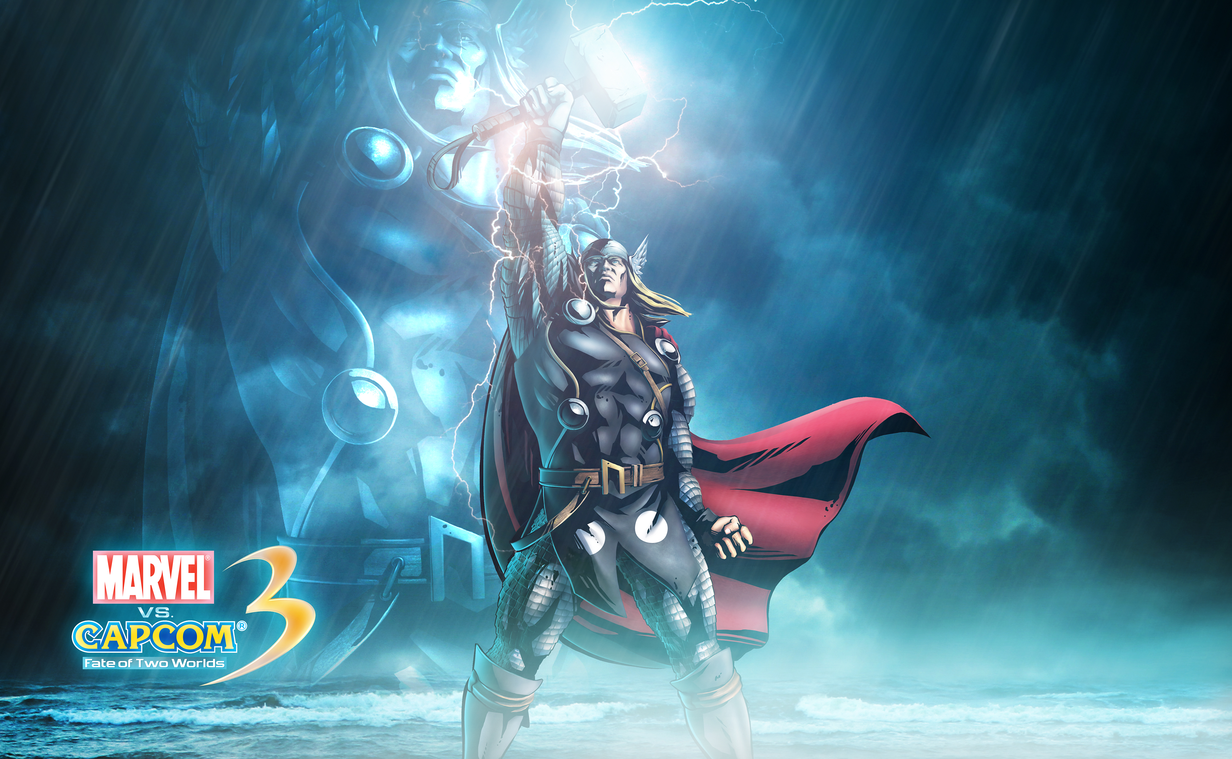 thor, video game, marvel vs capcom 3: fate of two worlds