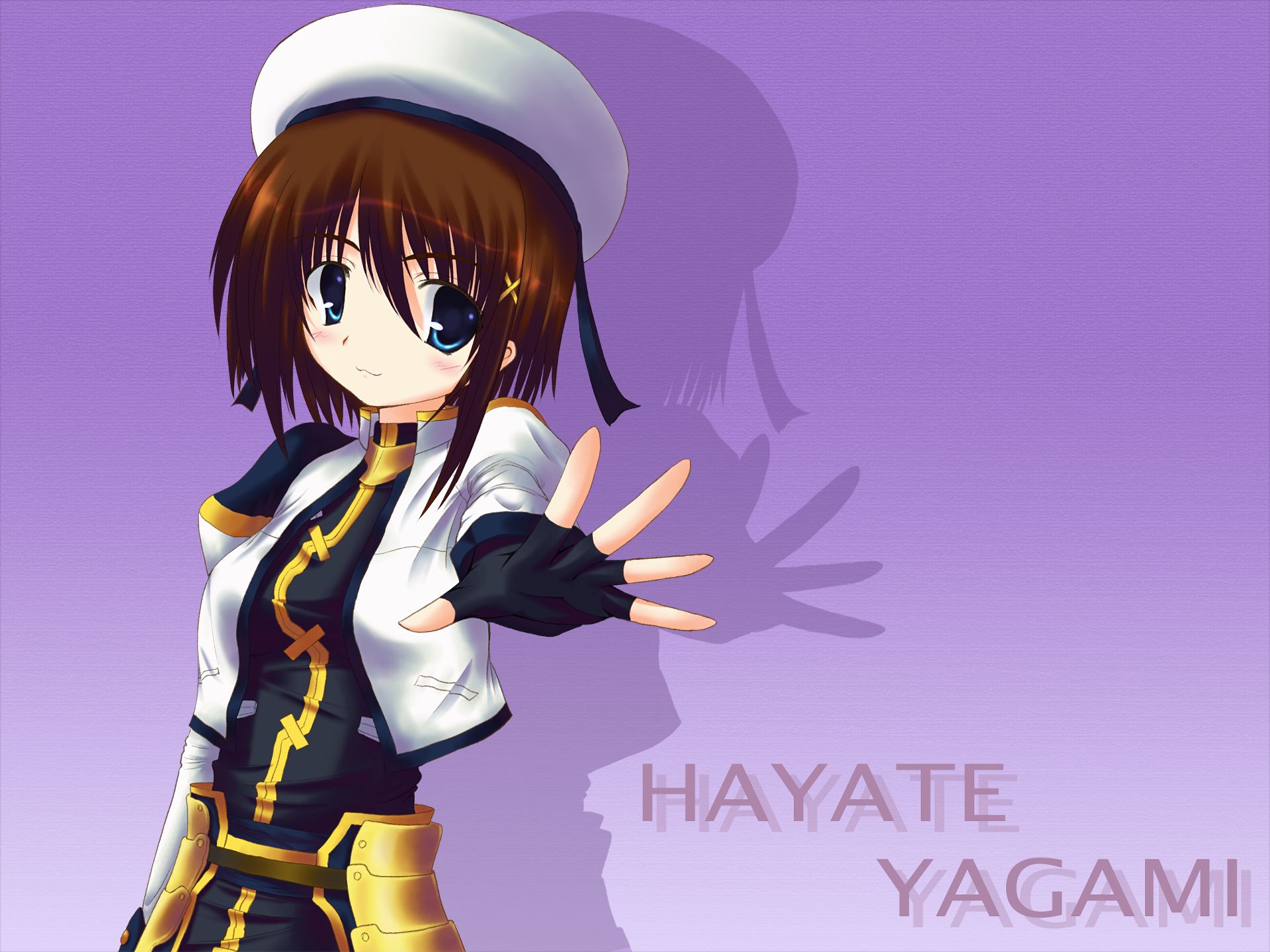 Laden Sie das Animes, Mahou Shoujo Lyrical Nanoha, Hayate Yagami-Bild kostenlos auf Ihren PC-Desktop herunter