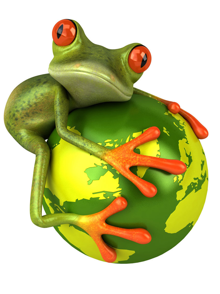 Download mobile wallpaper 3D, Artistic, Frog, 3D Art for free.